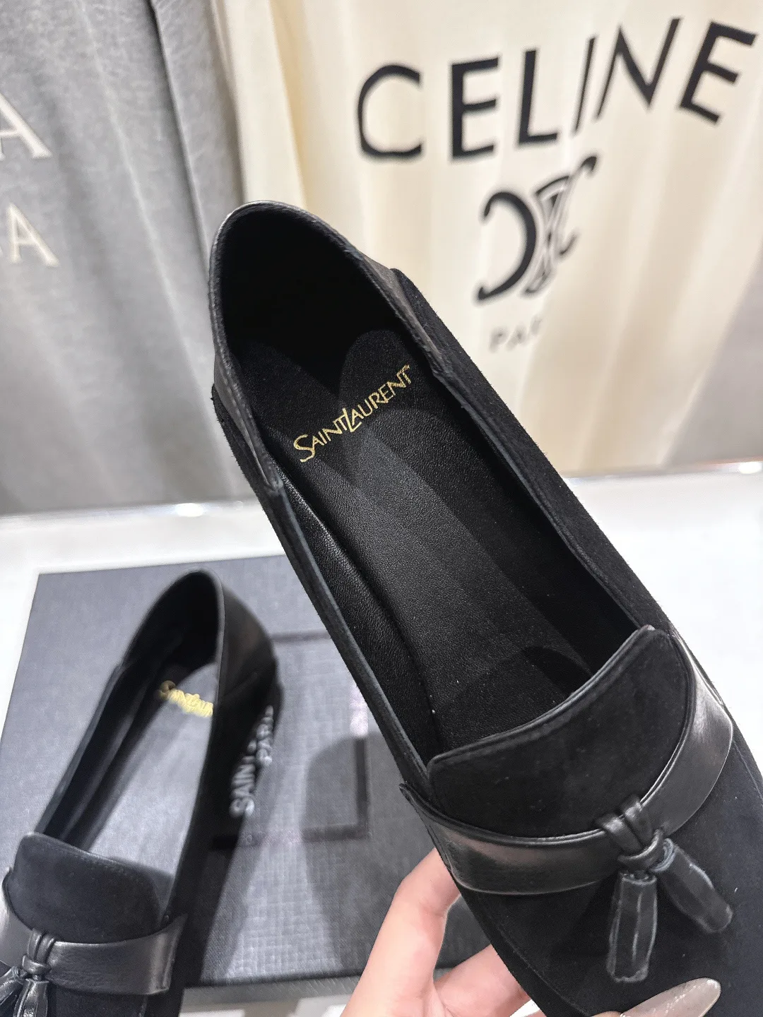 Лоферы И Мокасины Женские Saint Laurent 11131916