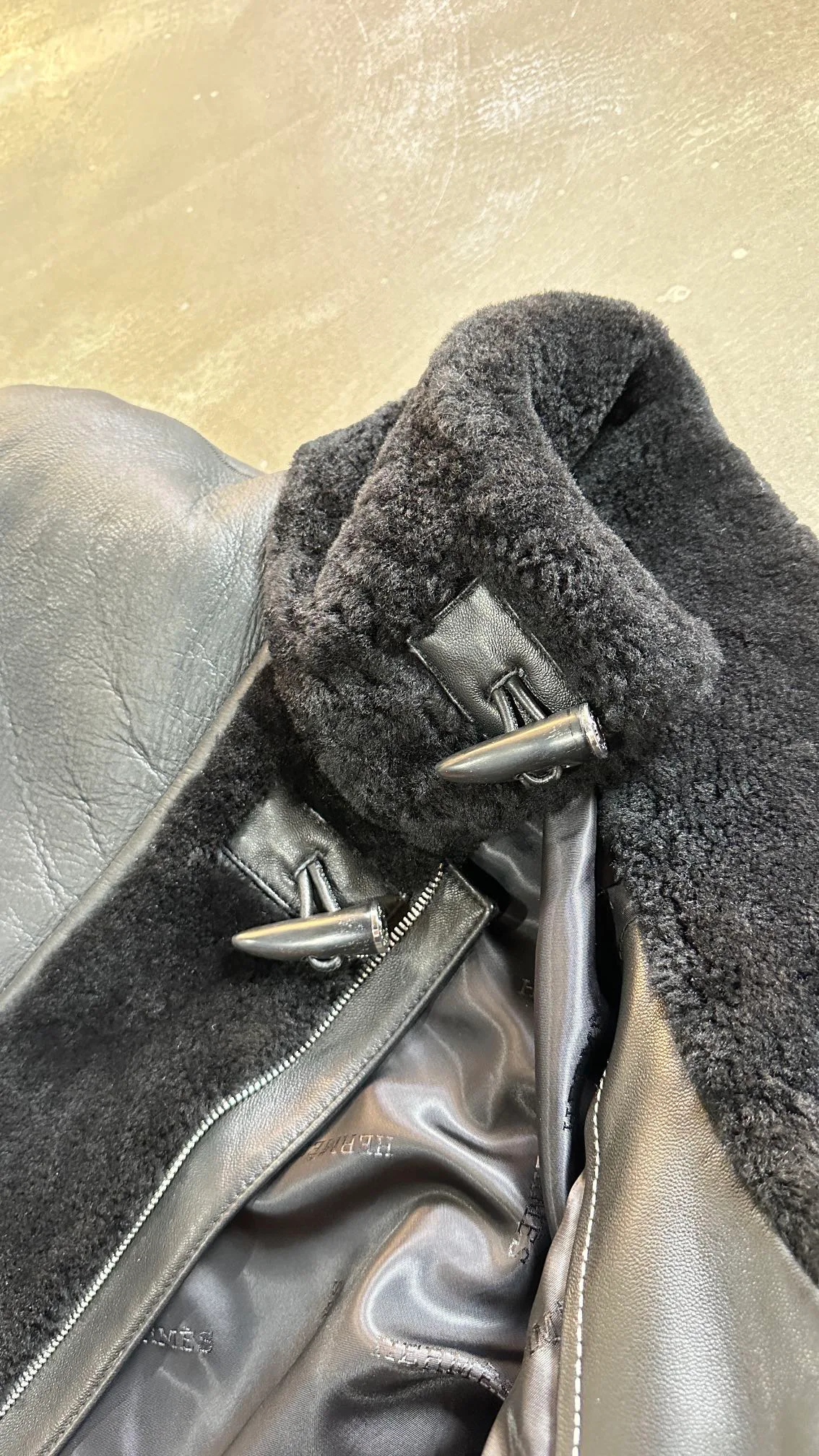 Кожаные Куртки И Дублёнки Мужские Hermes 113473