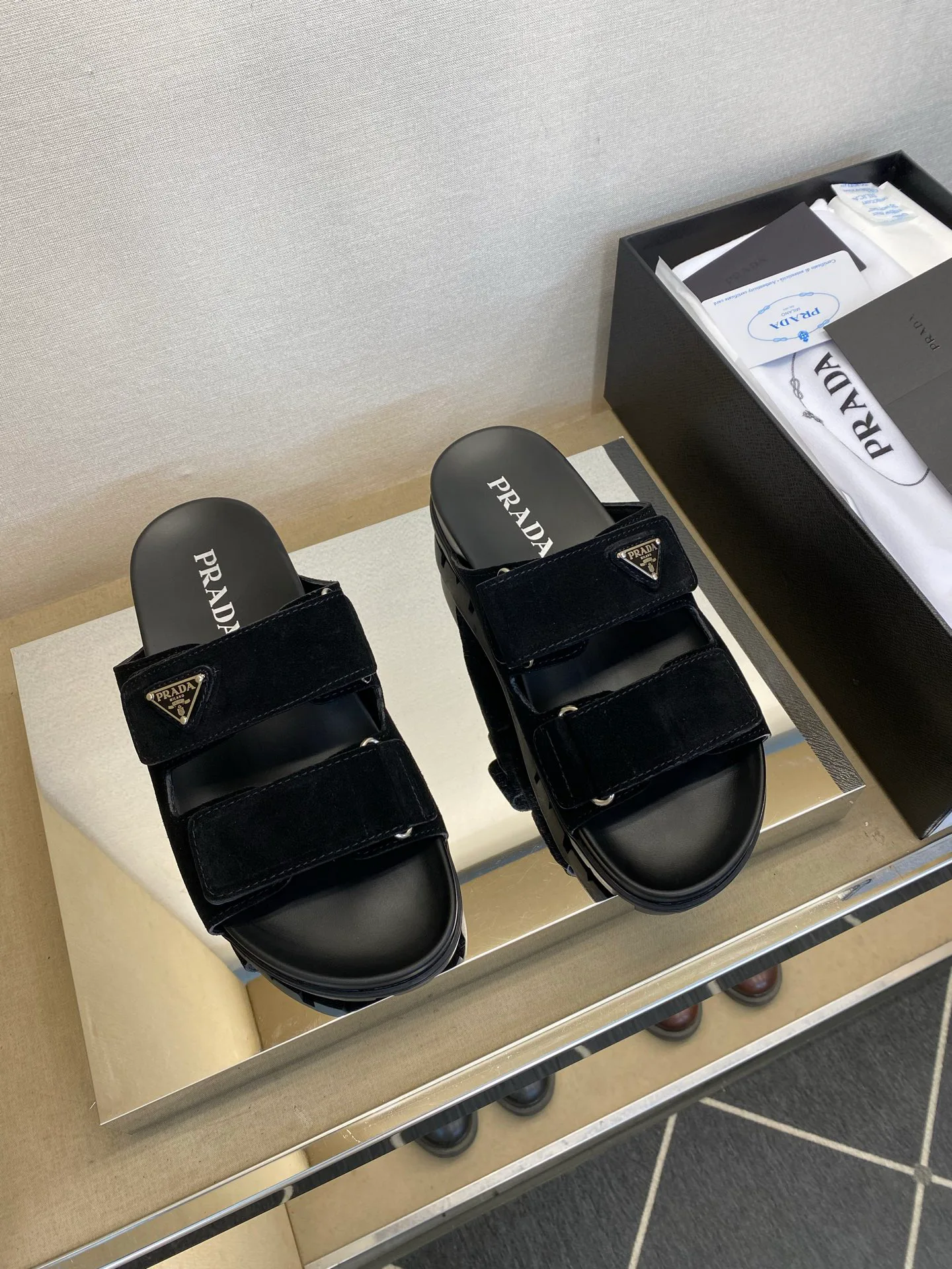 Шлепанцы Мужские Prada 15326411