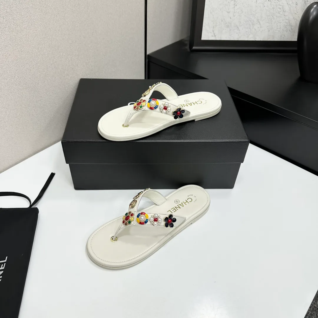 Шлепанцы Женские Chanel 1518399