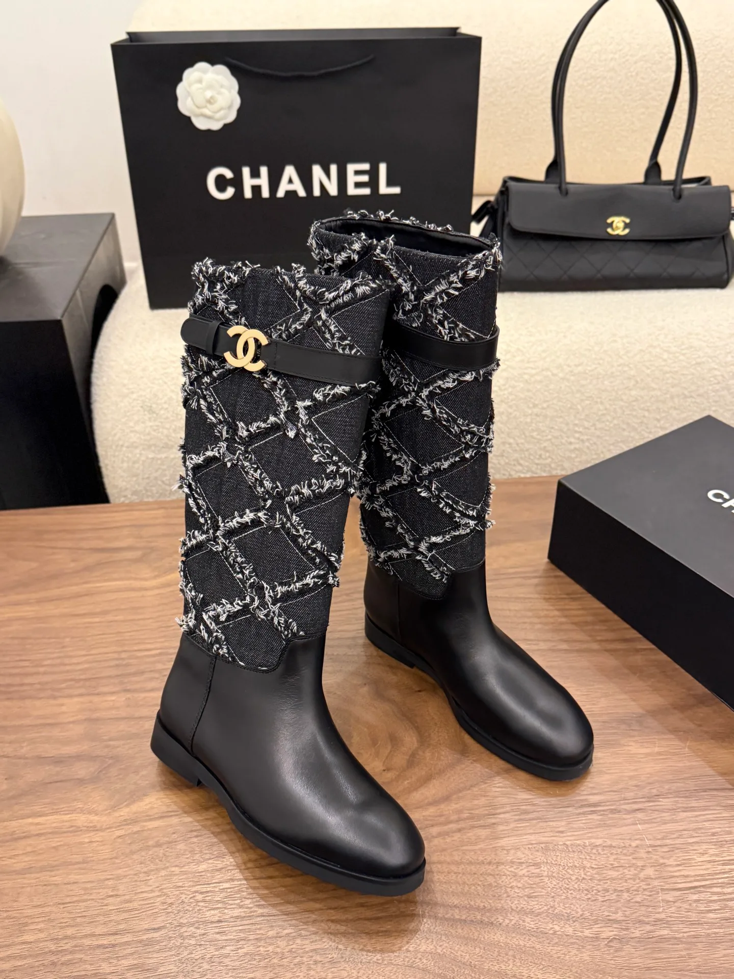Сапоги Женские Chanel 19792596