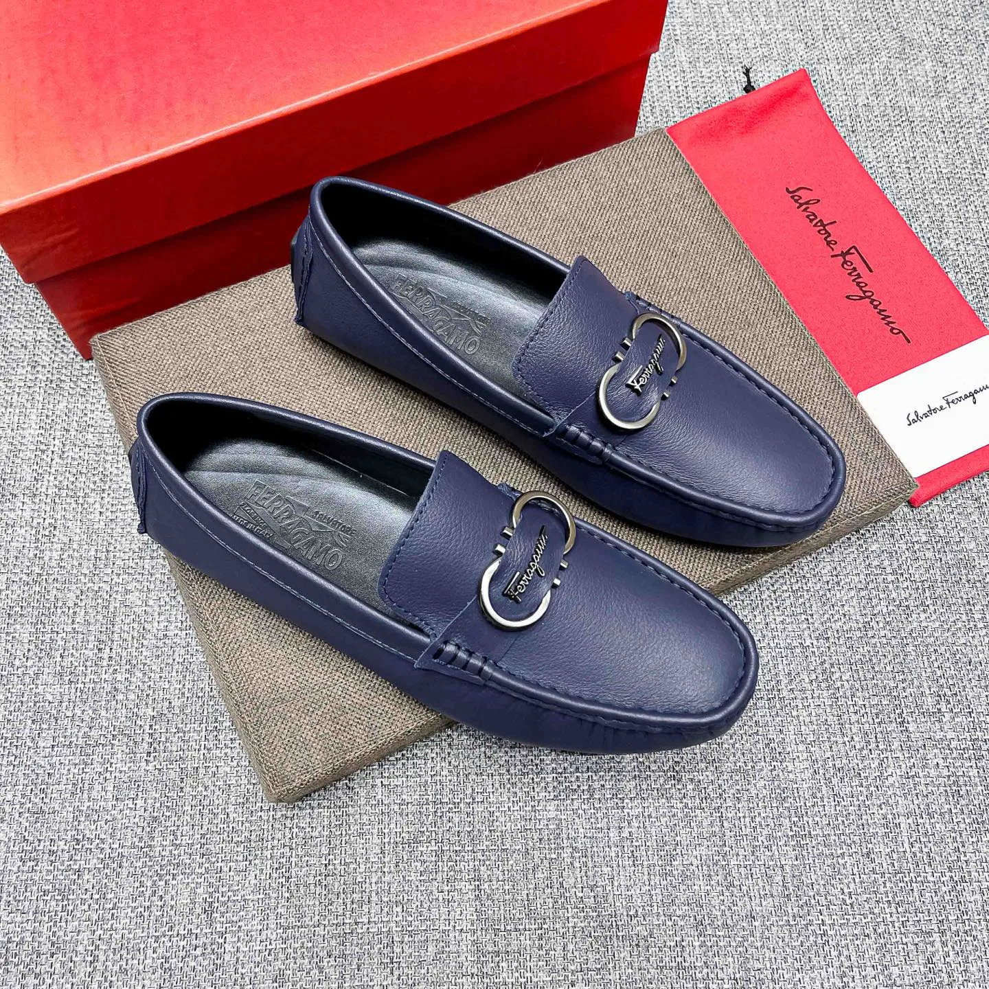 Мокасины Мужские Salvatore Ferragamo 5800705