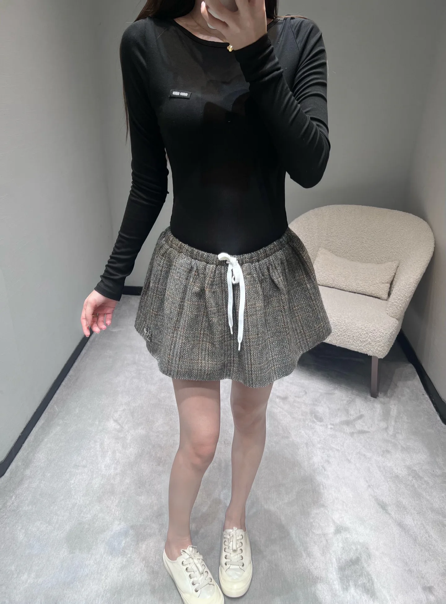 Лонгсливы Женские Miu Miu 1757245