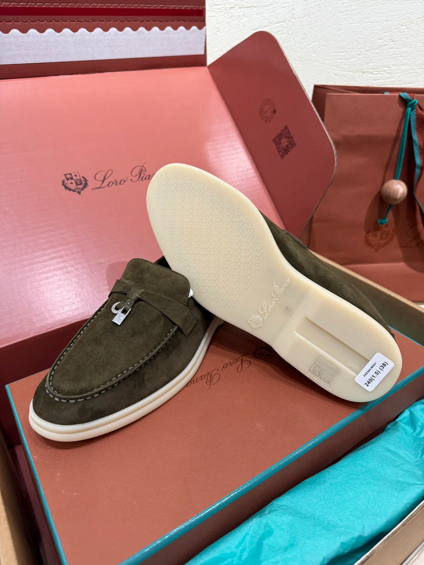 Лоферы И Мокасины Женские Loro Piana 525393