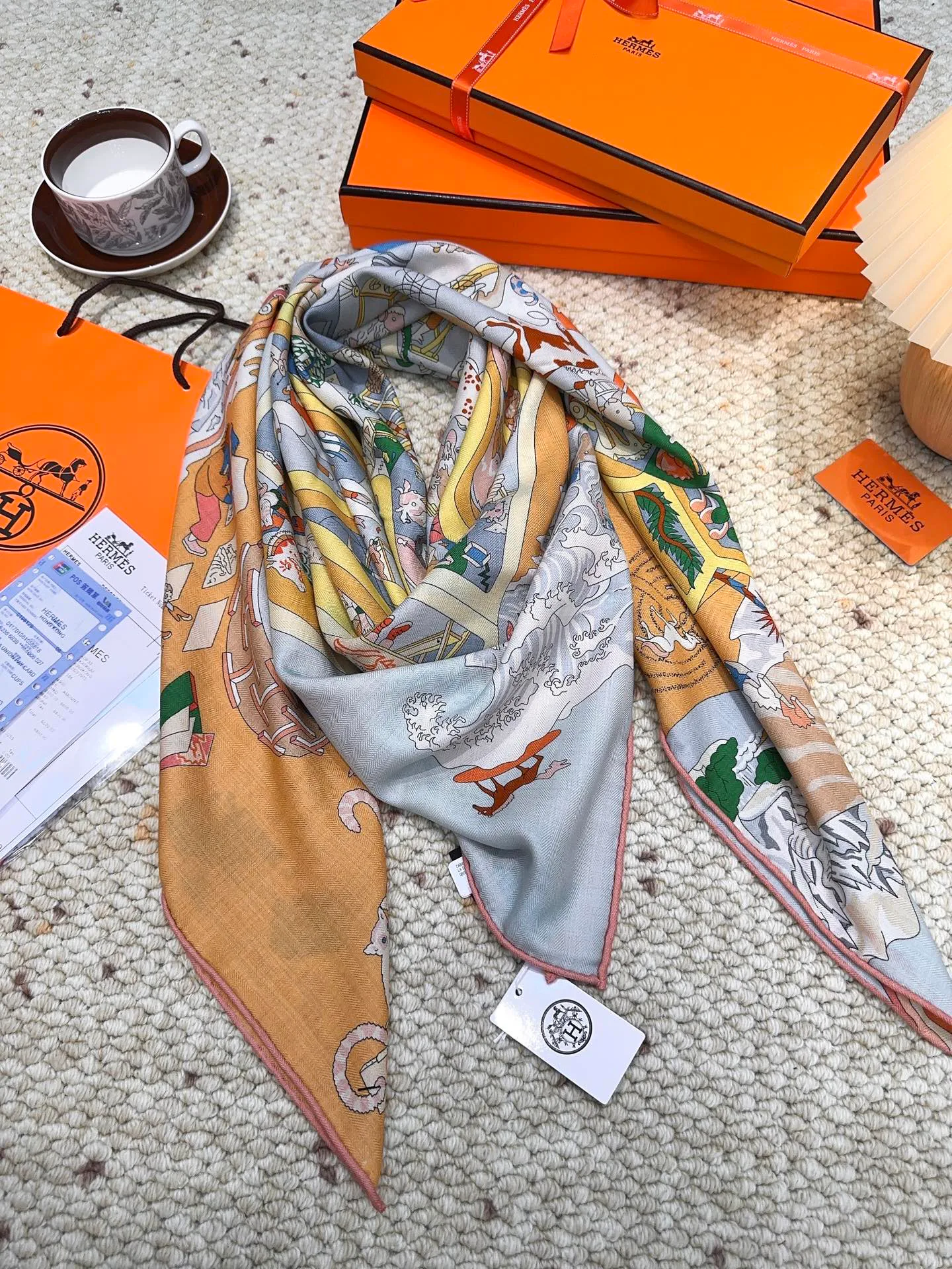 Шарфы Hermes 62275