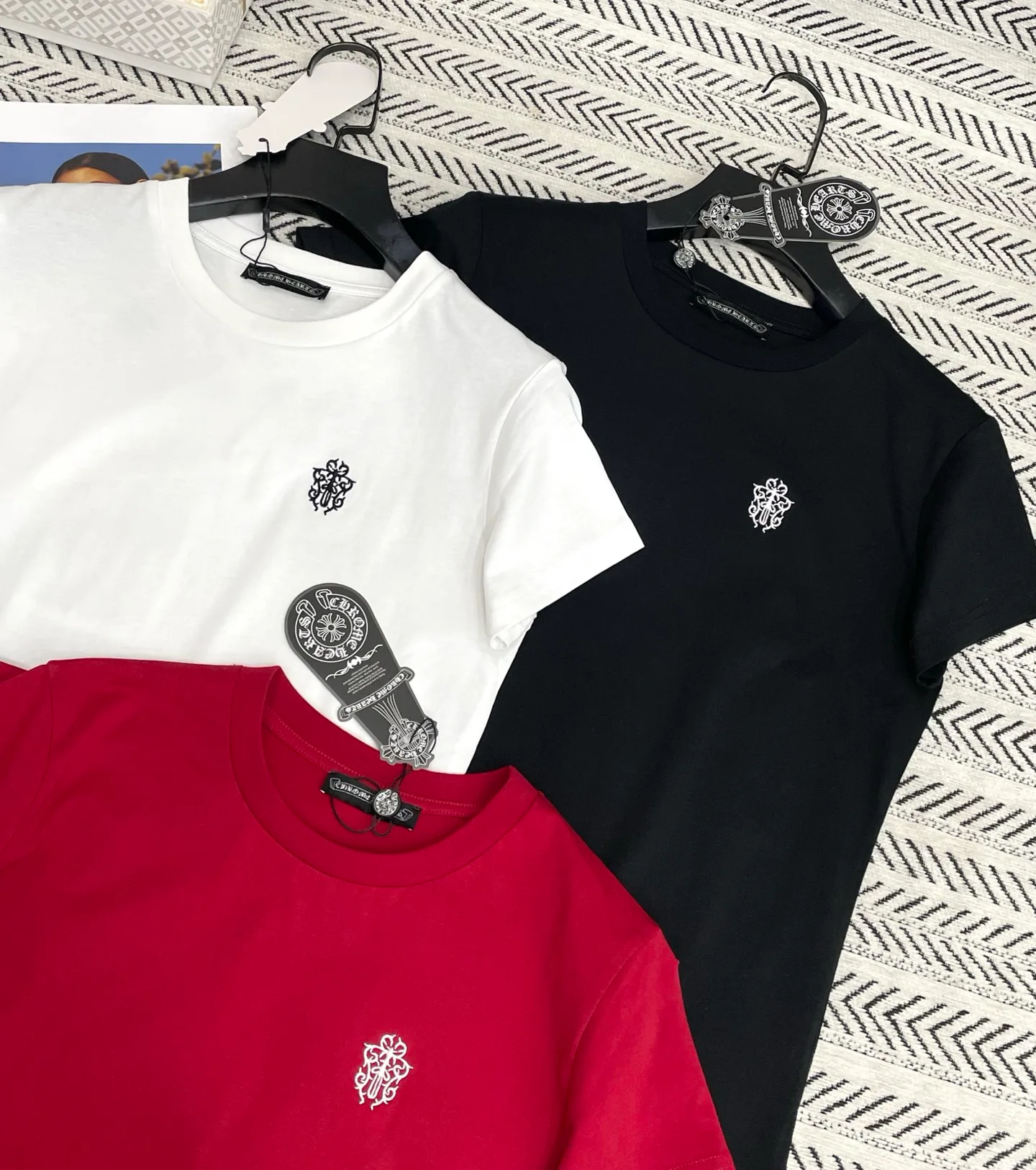 Футболки Женские Chrome Hearts 11639749
