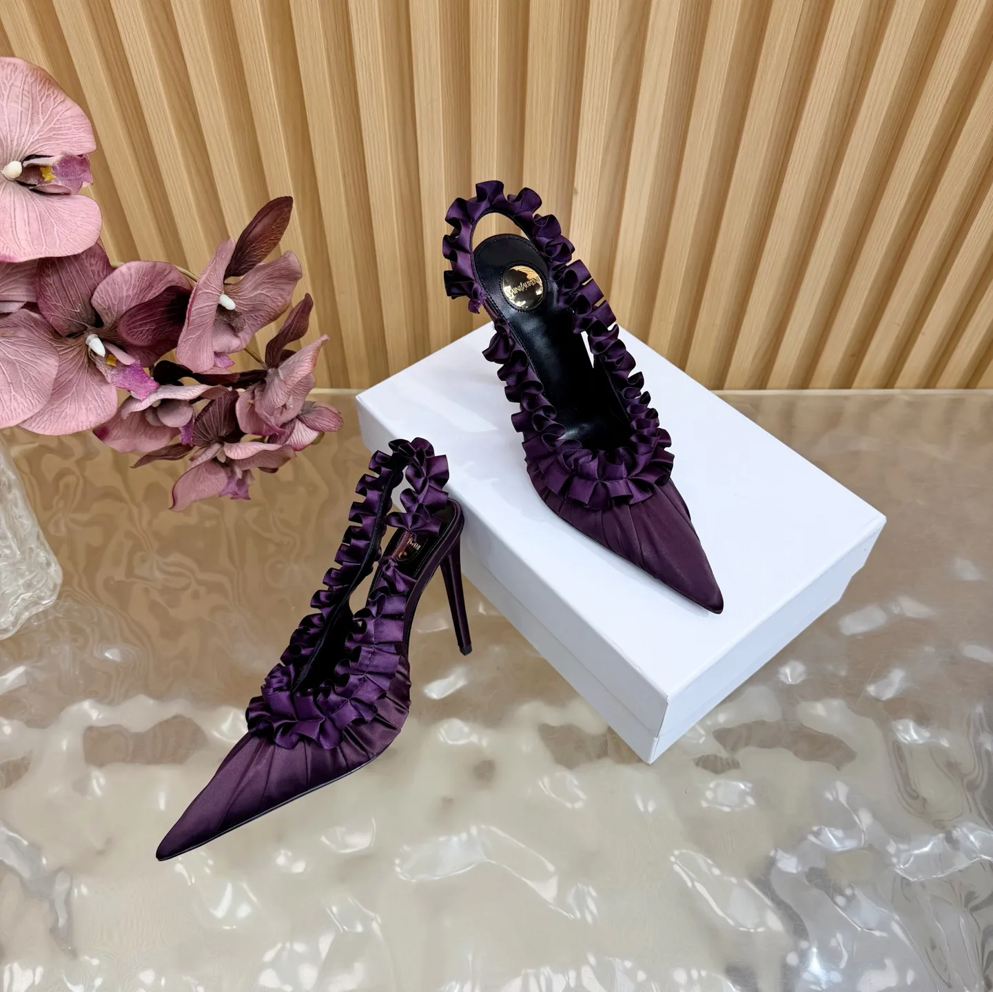 Туфли Женские Saint Laurent 10996538