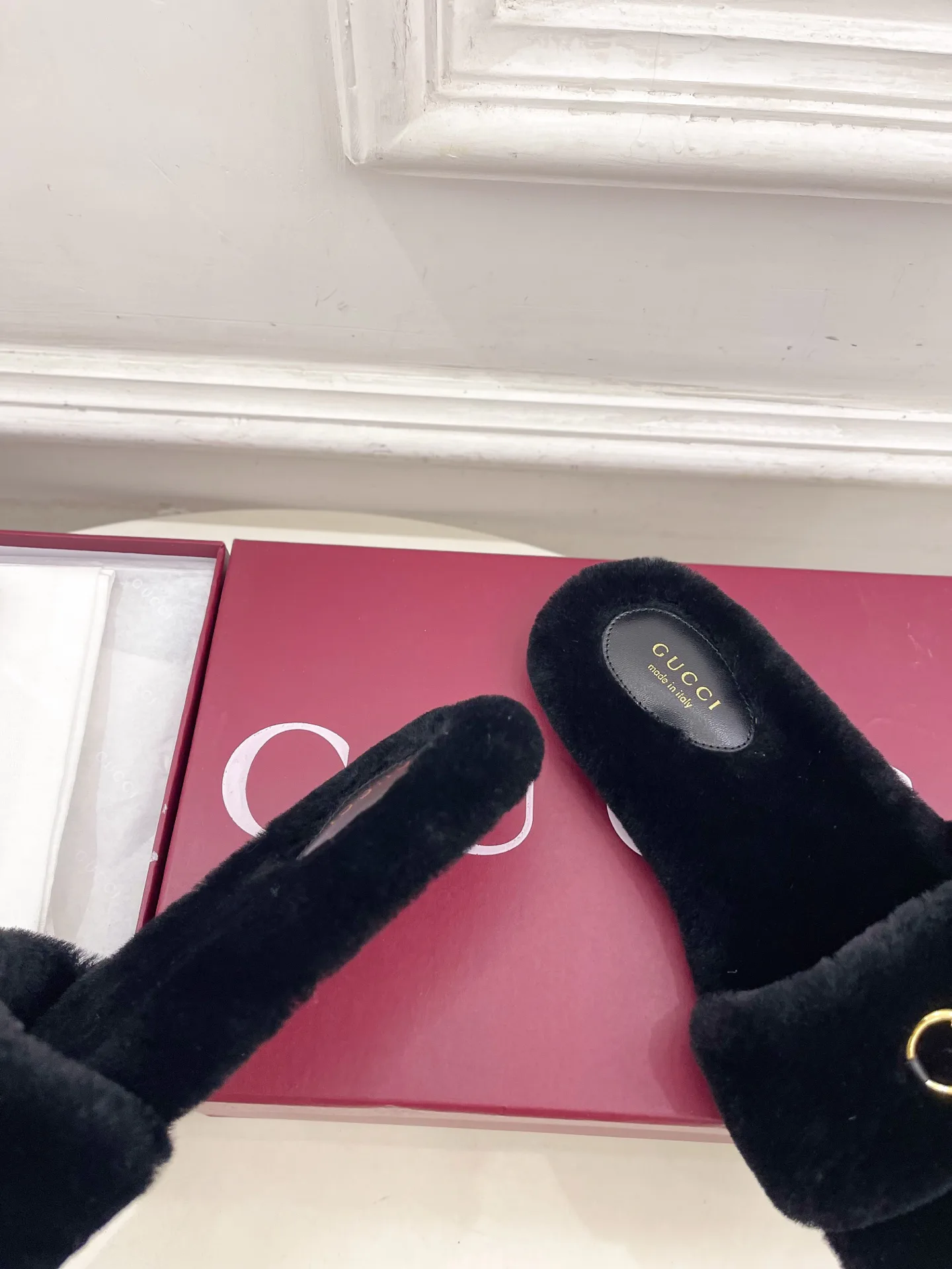 Тапочки Женские Gucci 385023