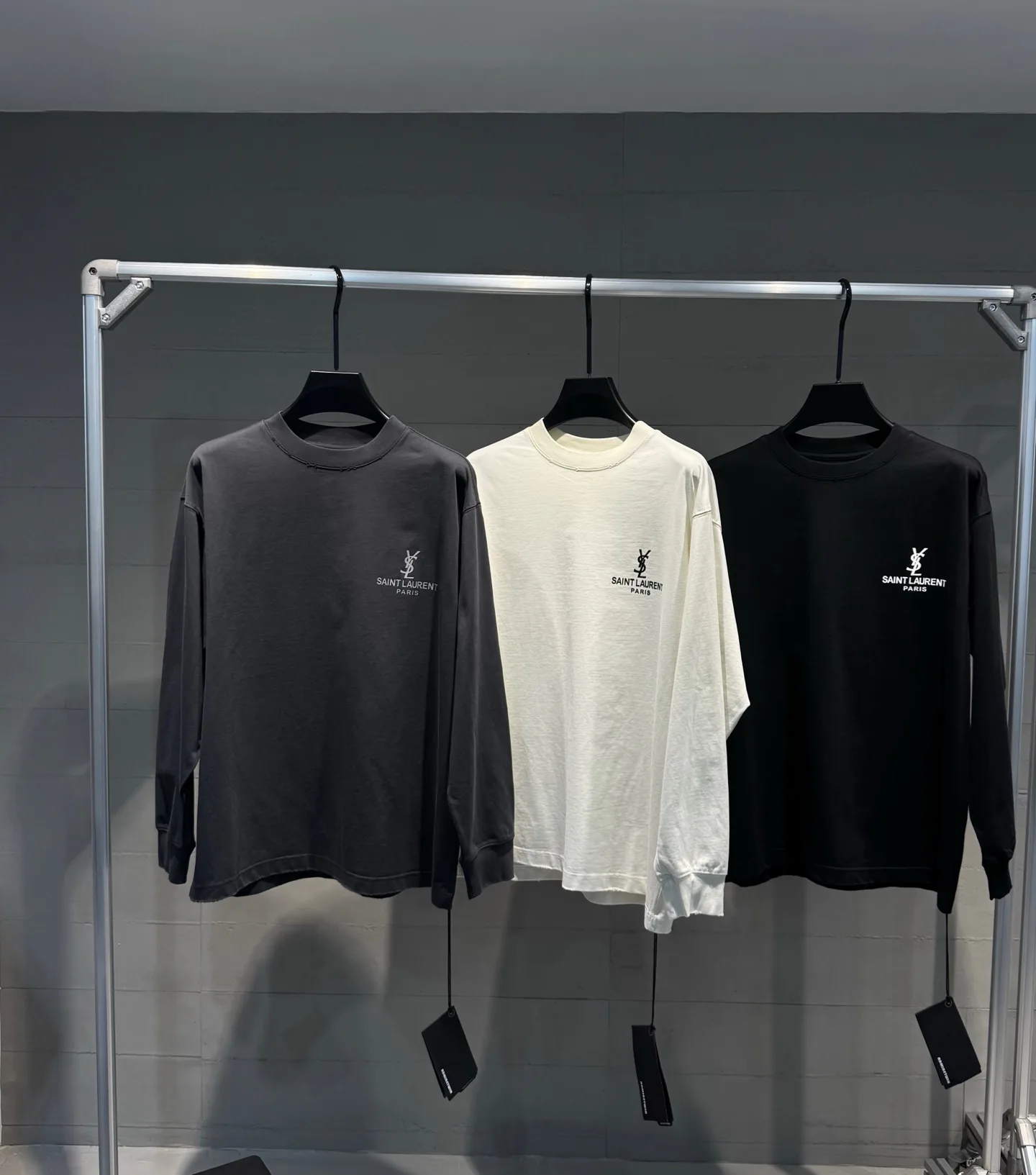 Лонгсливы Мужские Saint Laurent 1266815