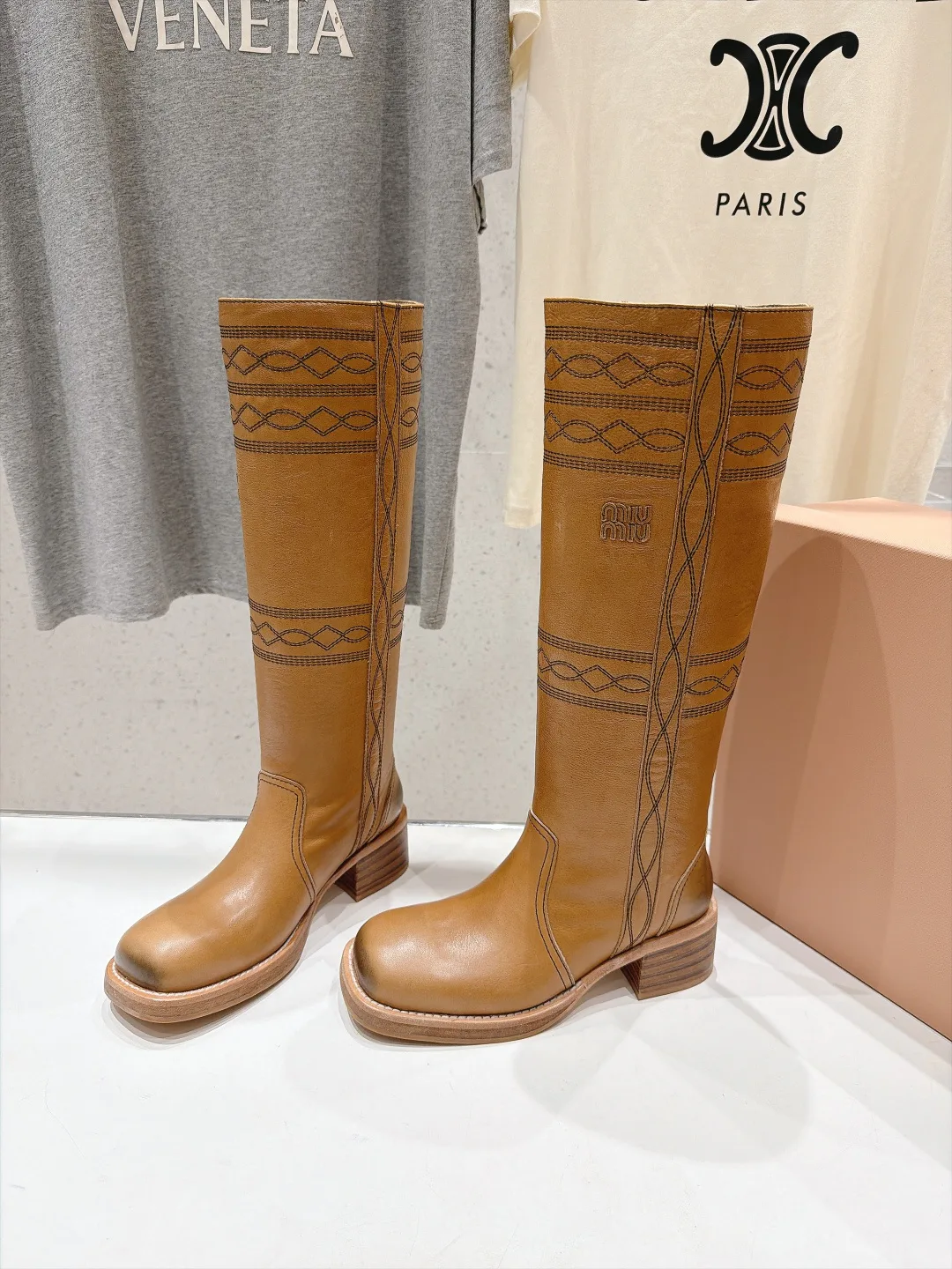 Сапоги Женские Miu Miu 19577230