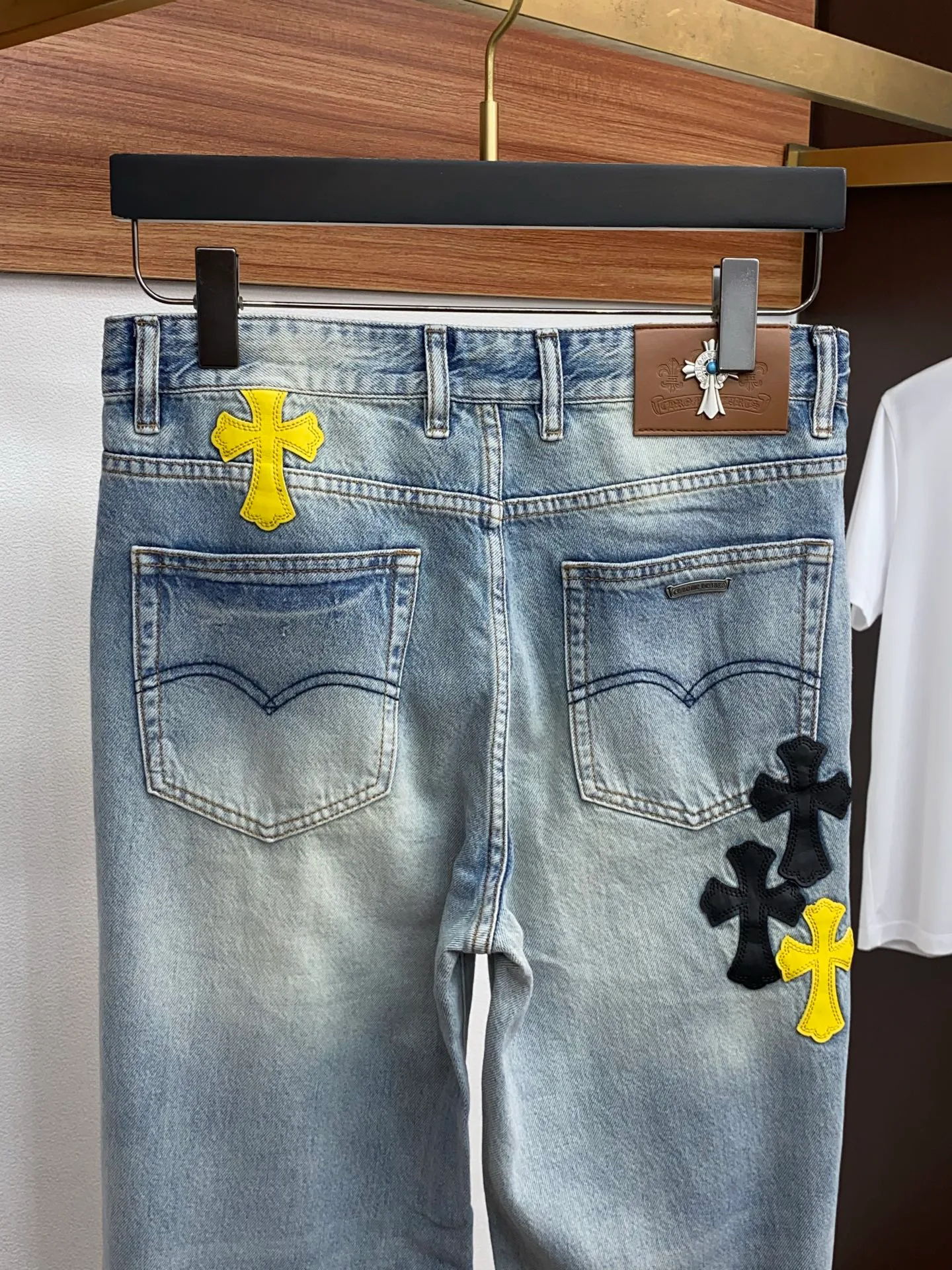 Джинсы Мужские Chrome Hearts 11236141