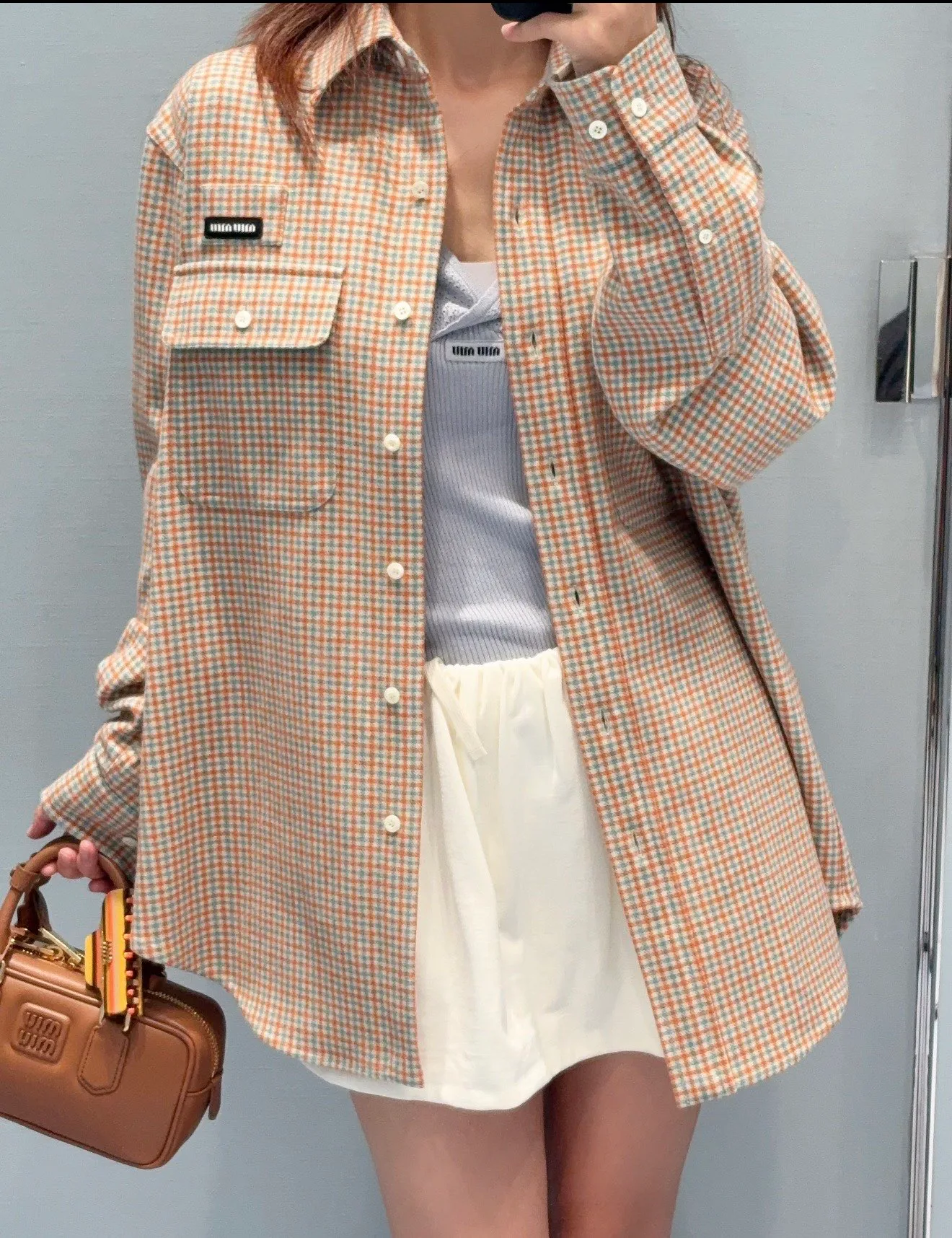 Рубашки Женские Miu Miu 18403526
