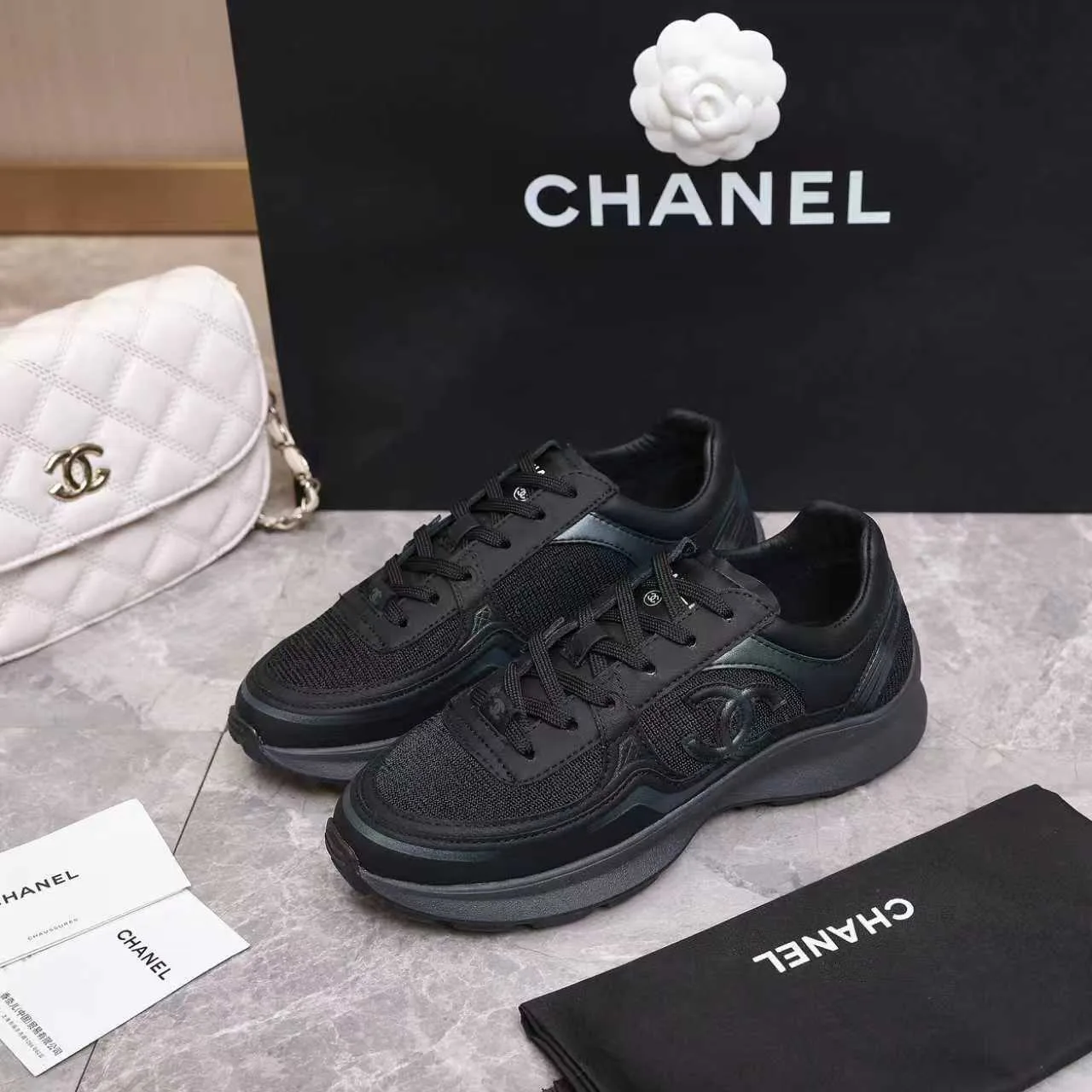 Кроссовки Женские Chanel 10515979