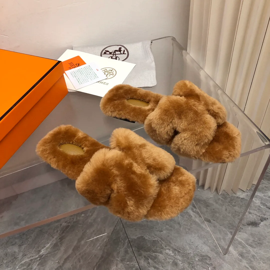 Тапочки Женские Hermes 17977369