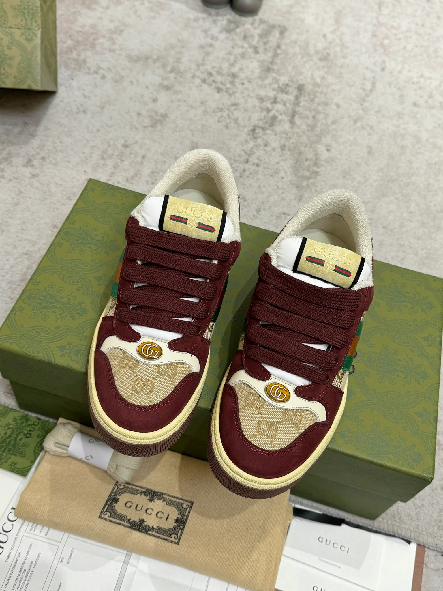 Кроссовки Женские Gucci 944955