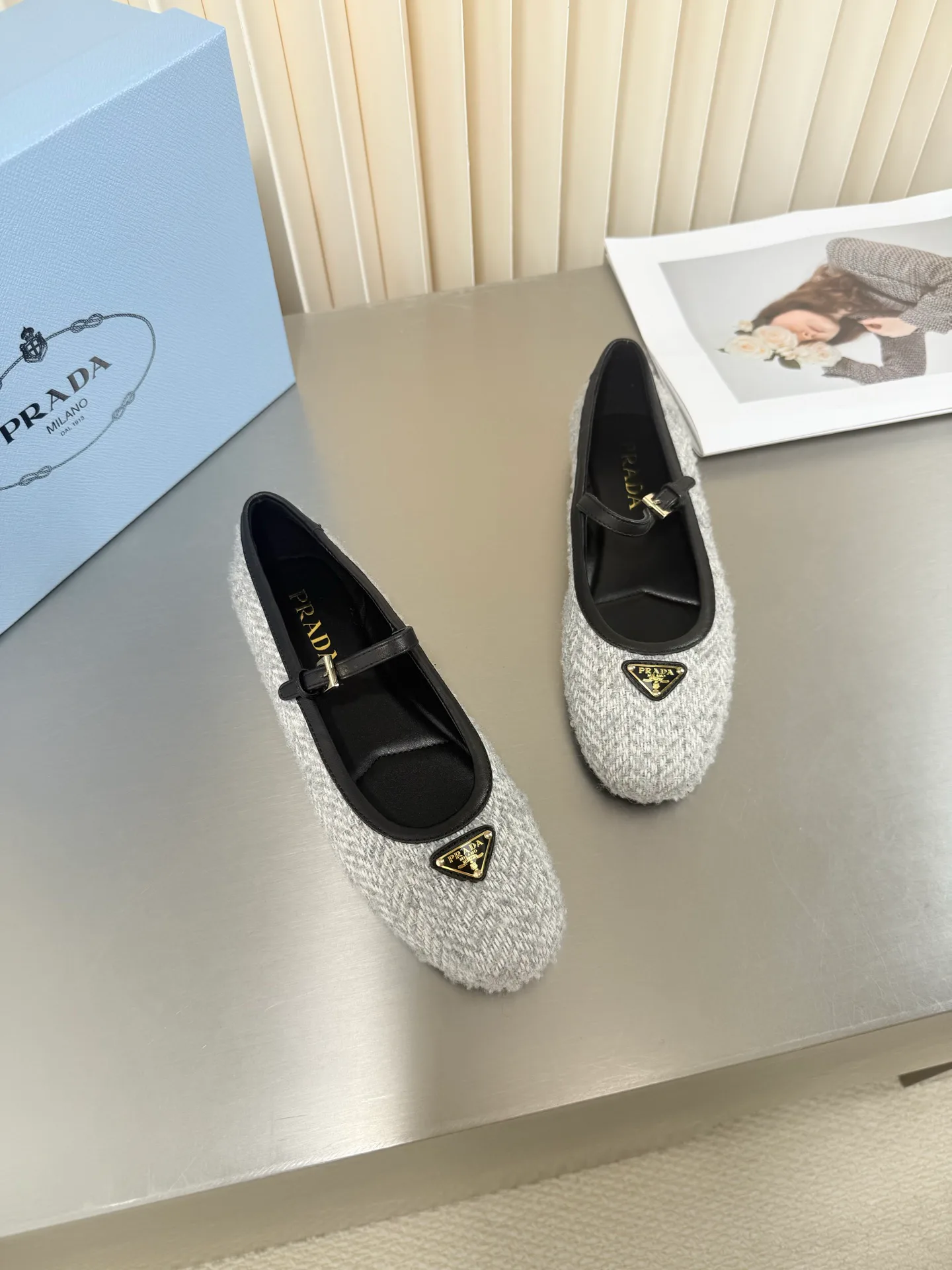 Балетки Женские Prada 18760819