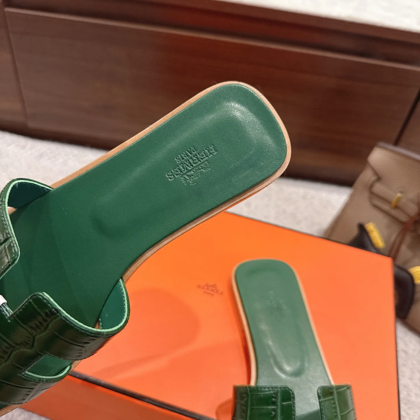 Шлепанцы Женские Hermes 17480671