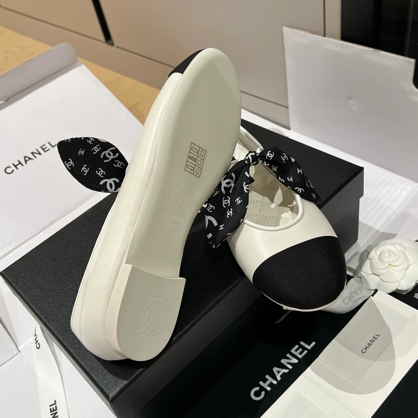 Балетки Женские Chanel 5618536
