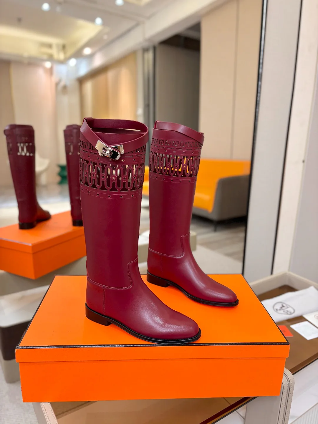 Сапоги Женские Hermes 18521307