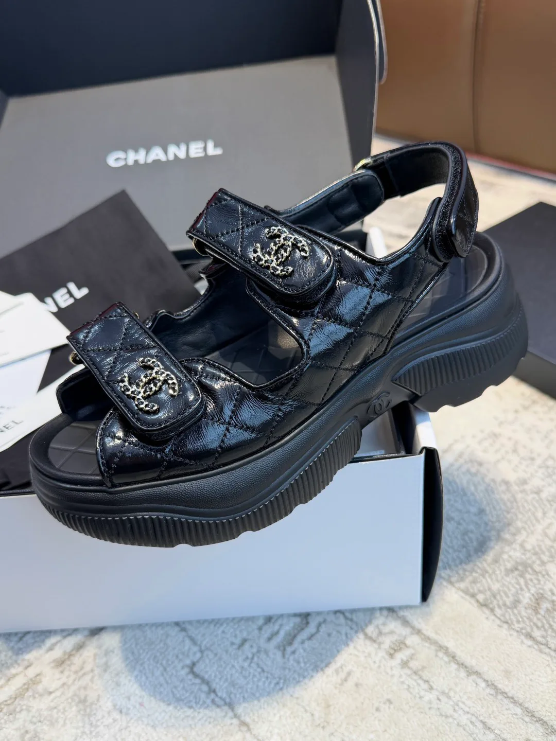 Сандалии Женские Chanel 11616589