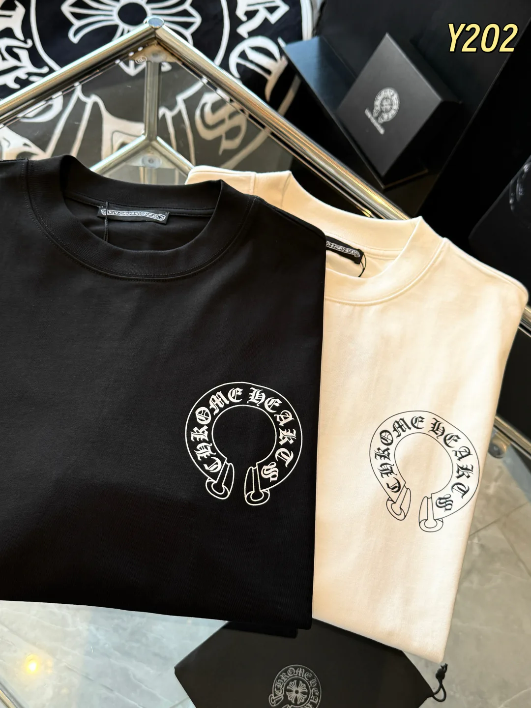 Футболки Женские Chrome Hearts 11793415