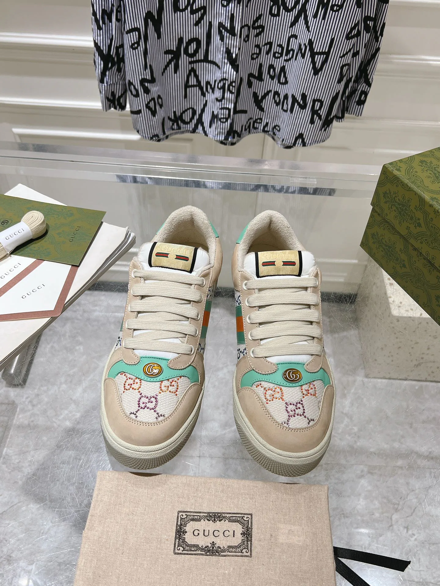 Кроссовки Женские Gucci 11709189