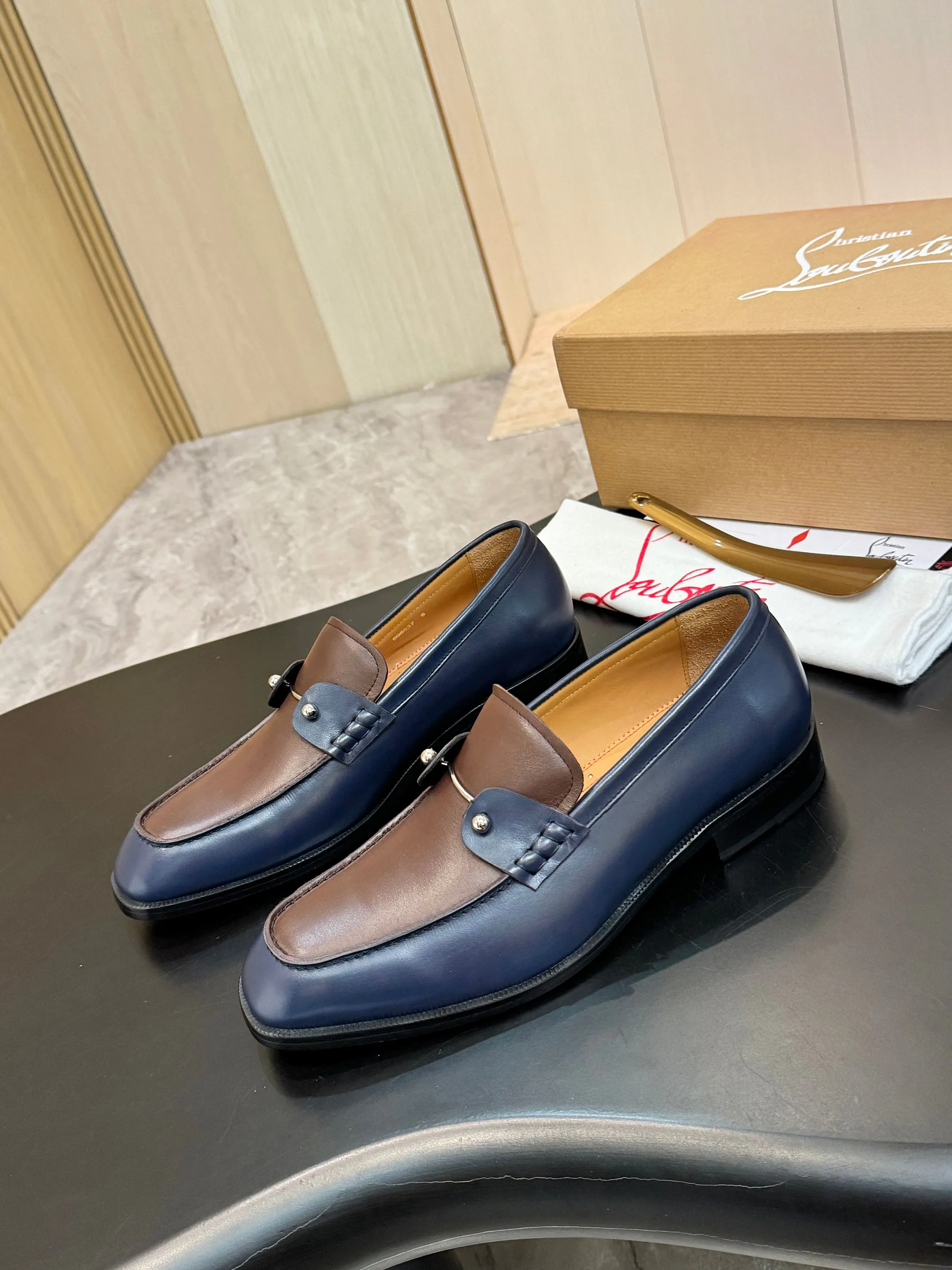 Лоферы И Туфли Мужские Christian Louboutin 18117279
