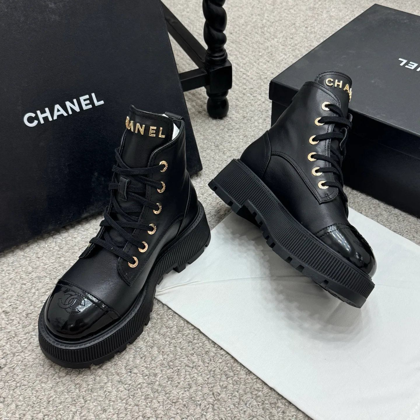 Ботинки Женские Chanel 19528651