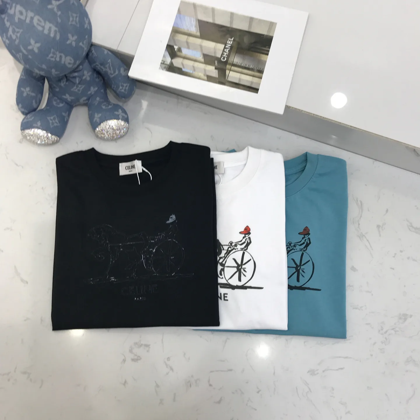 Футболки Женские Celine 9826749