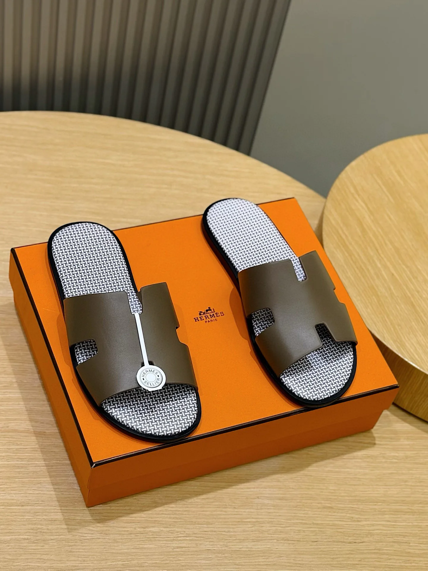 Тапочки Мужские Hermes 13182399