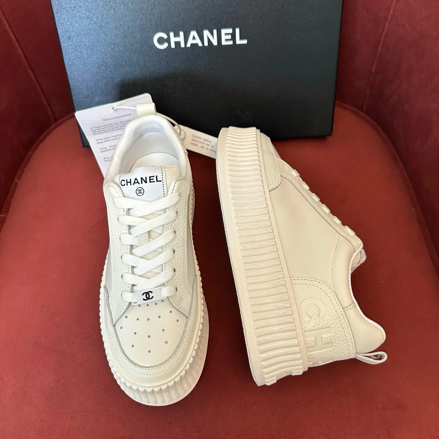 Кроссовки Женские Chanel 541771