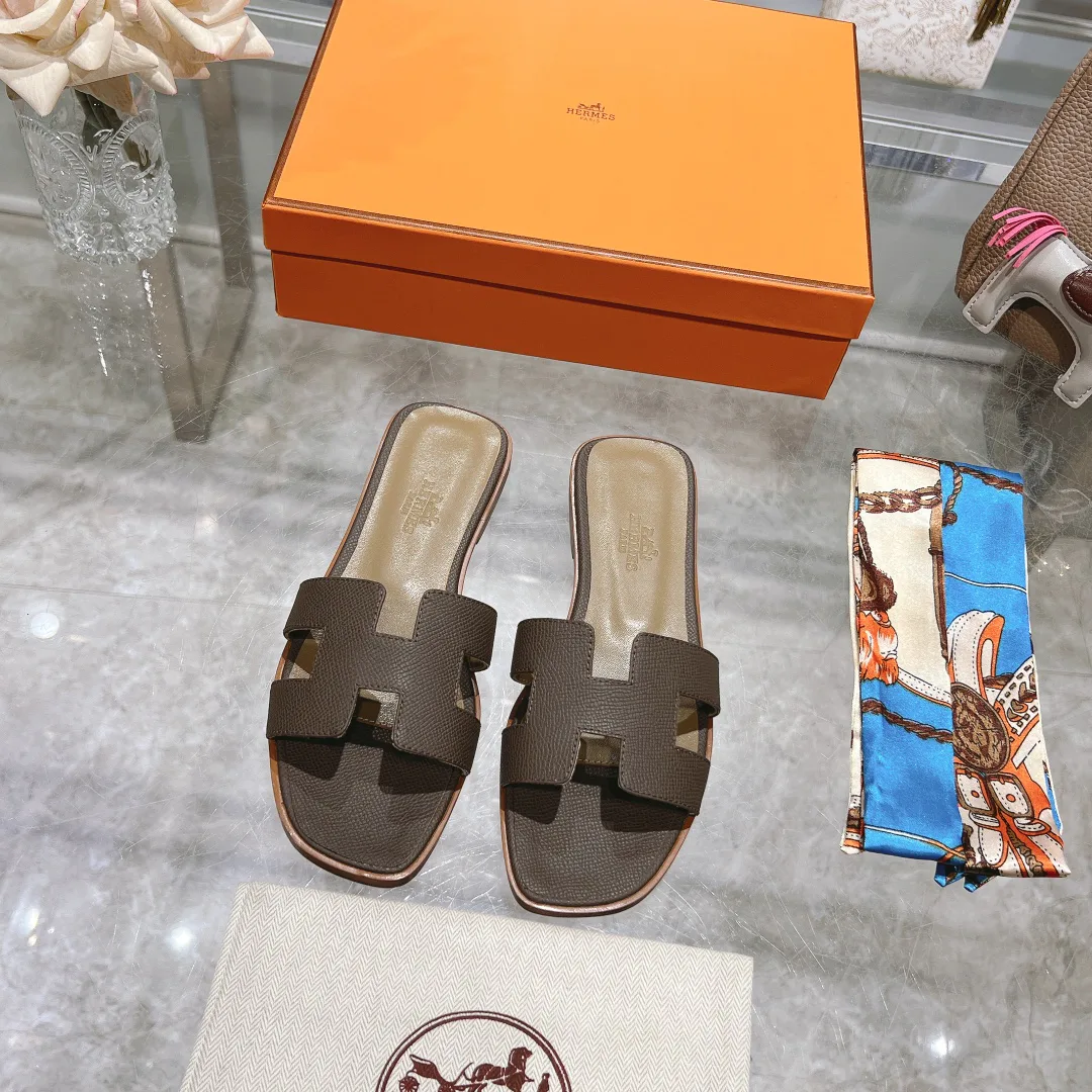 Шлепанцы Женские Hermes 19989