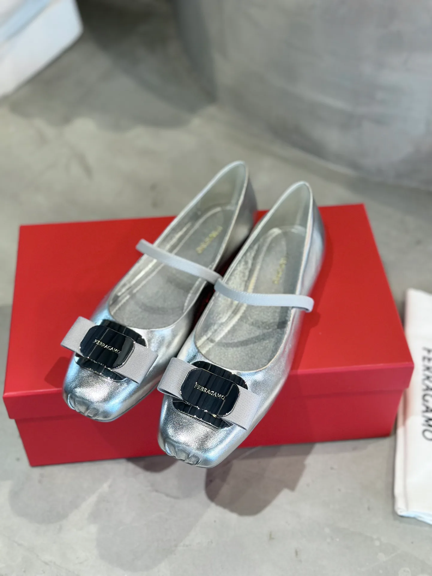 Балетки Женские Salvatore Ferragamo 808530