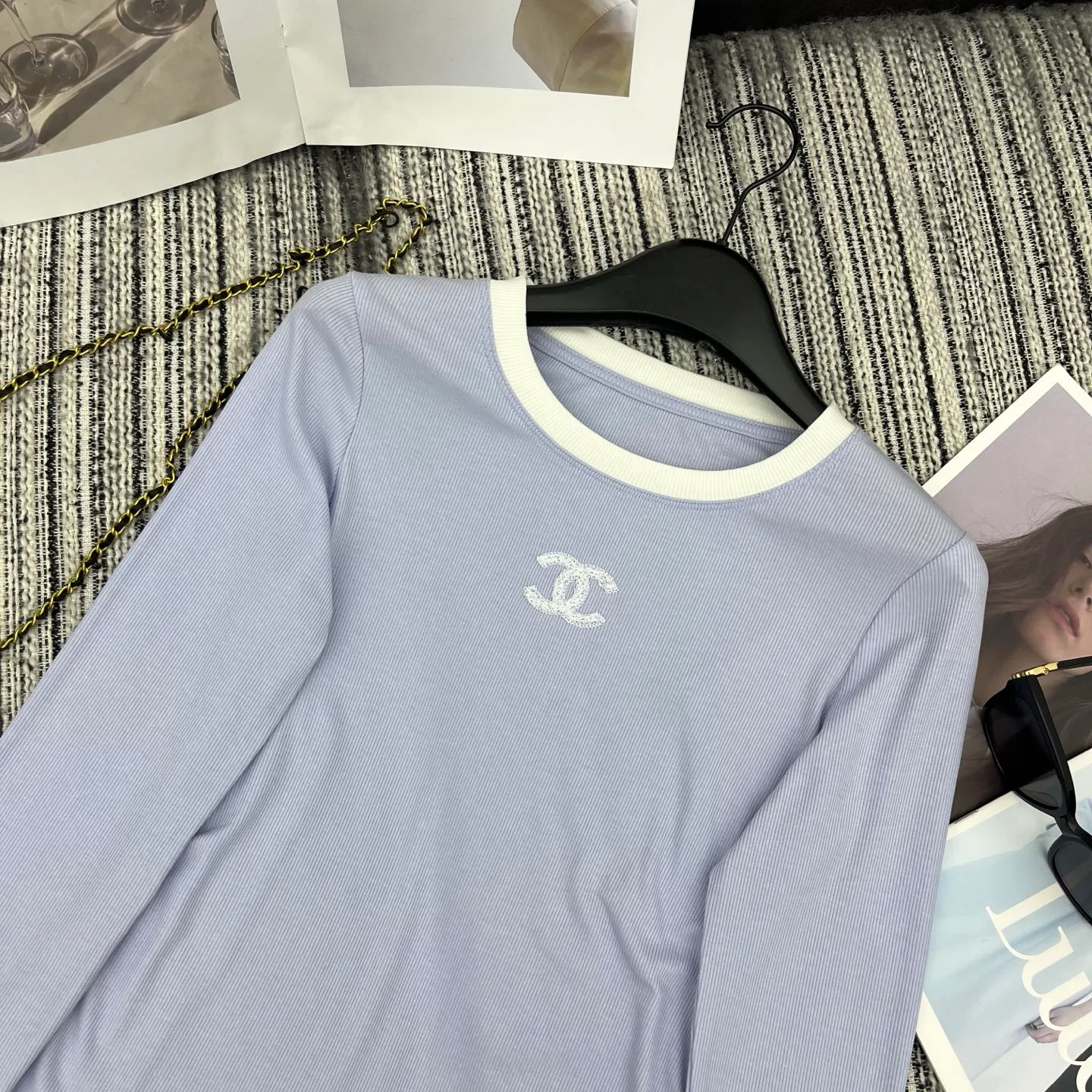 Лонгсливы Женские Chanel 11165878