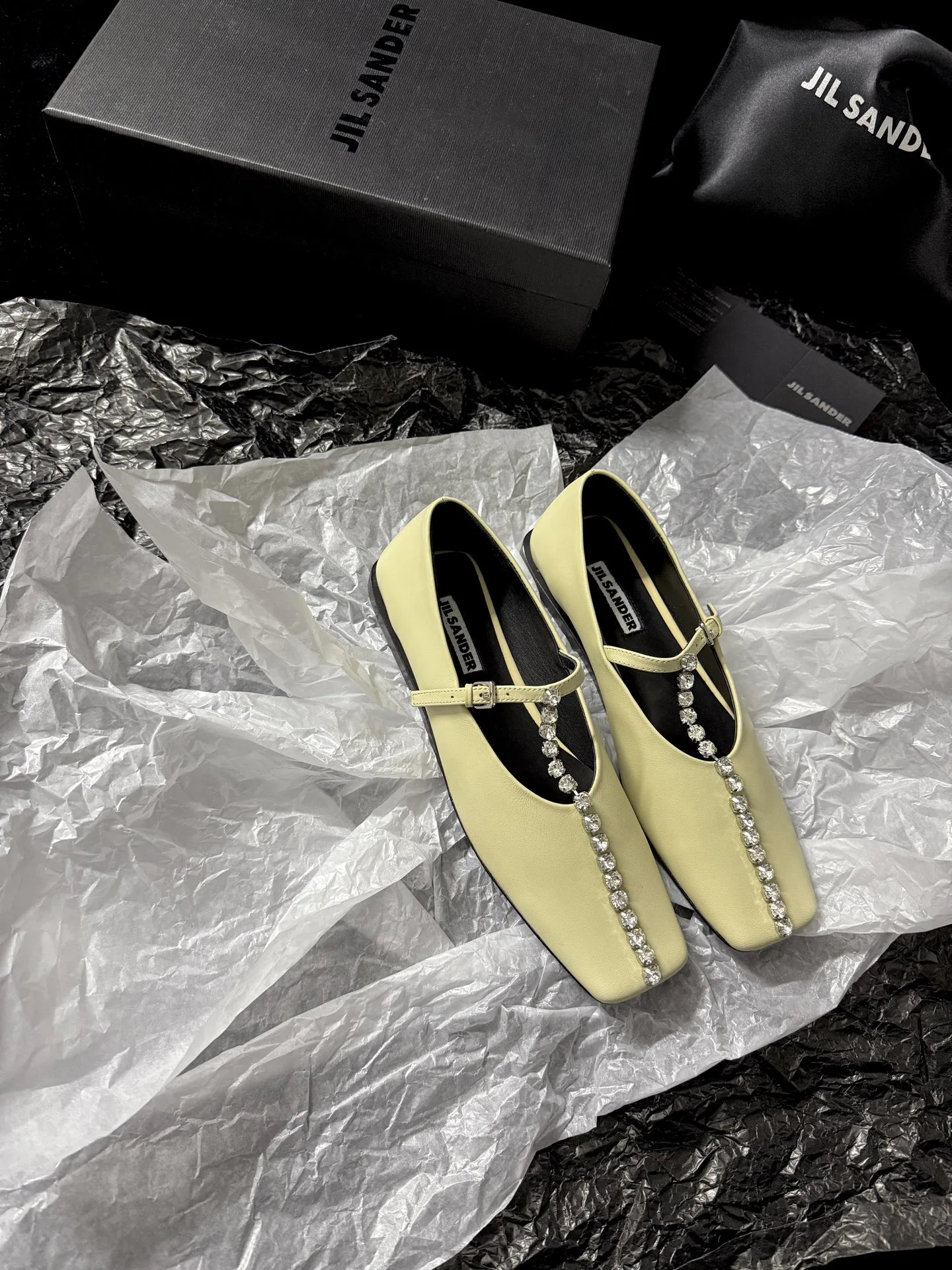 Балетки Женские Jil Sander 4433661