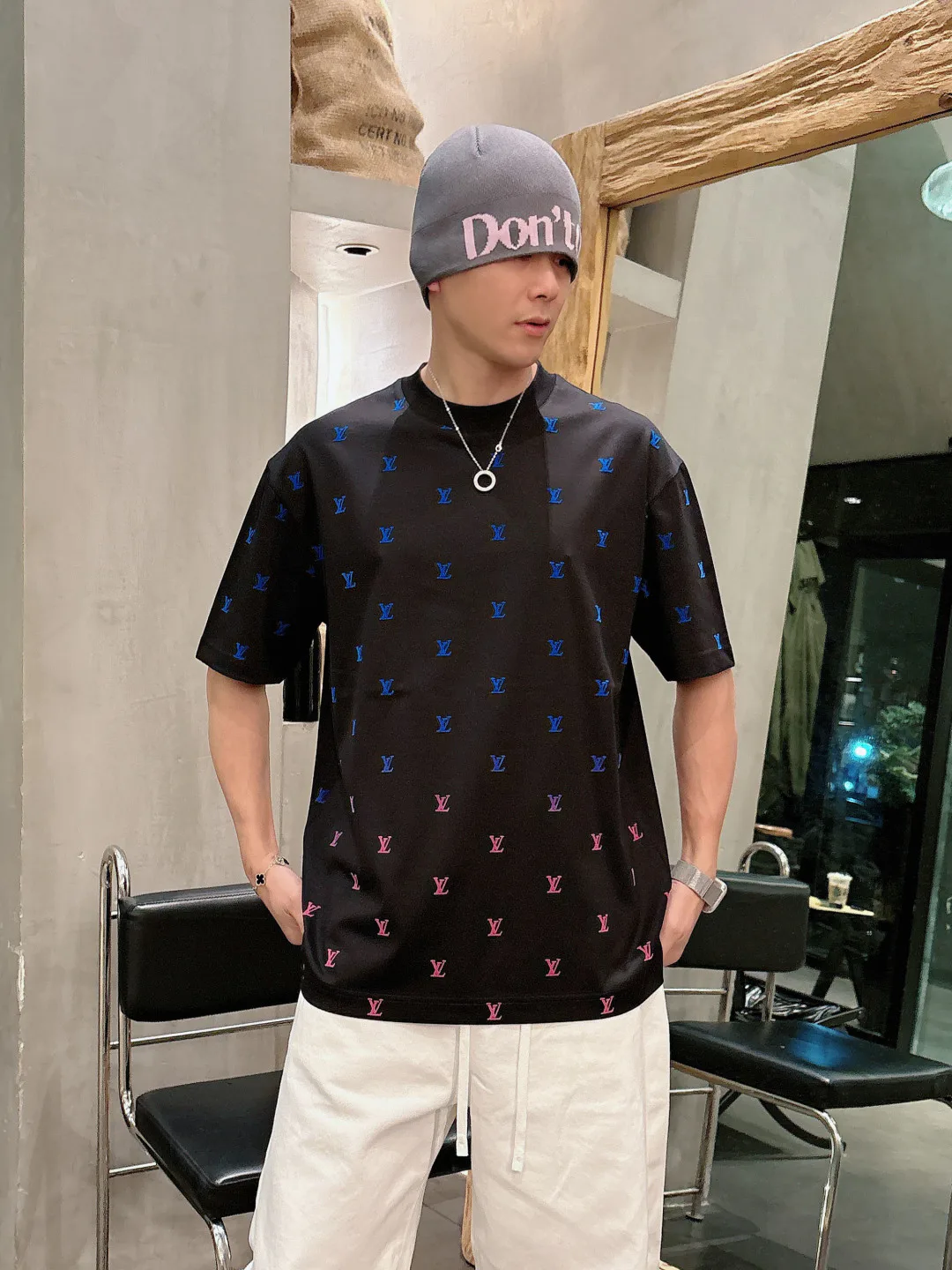 Футболки Мужские Louis Vuitton 9465234