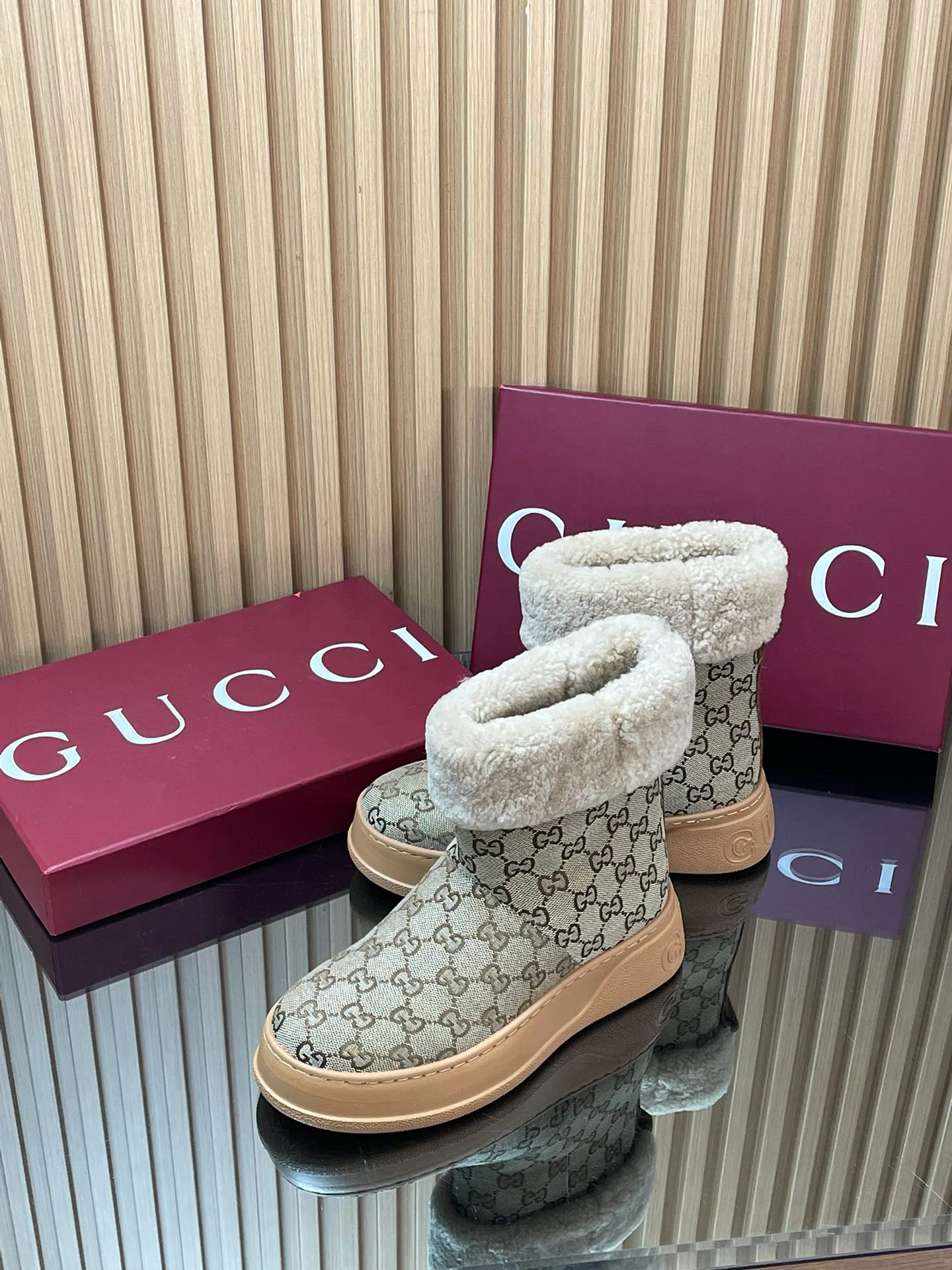 Угги Женские Gucci 575212
