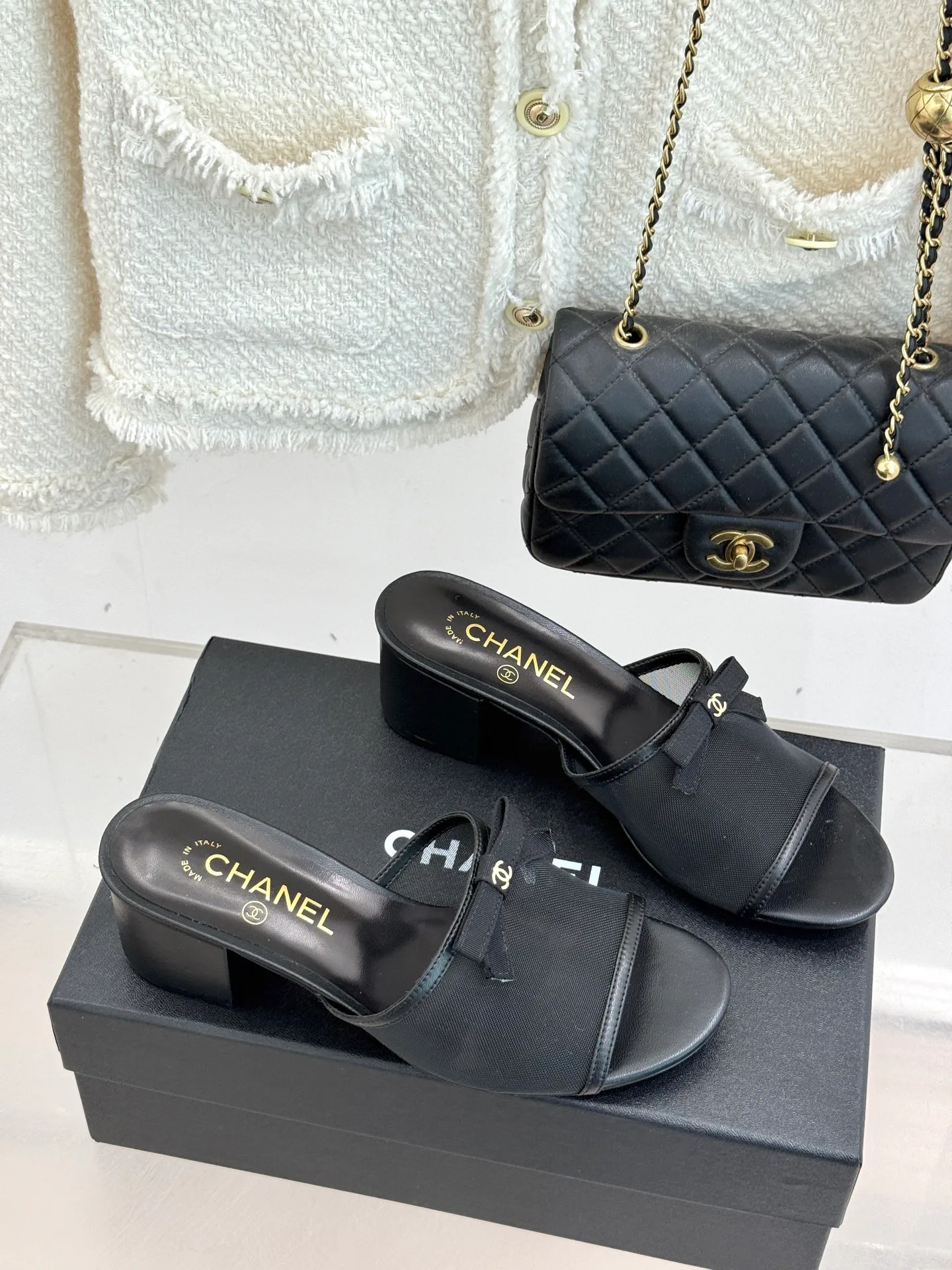 Босоножки Женские Chanel 1293970