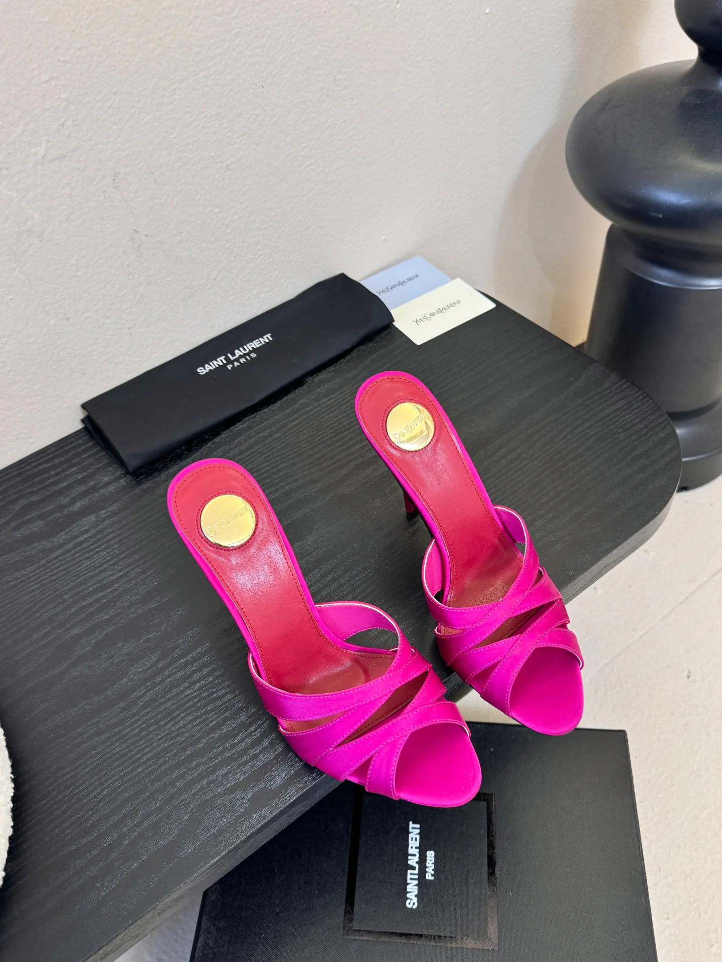 Босоножки Женские Saint Laurent 965910