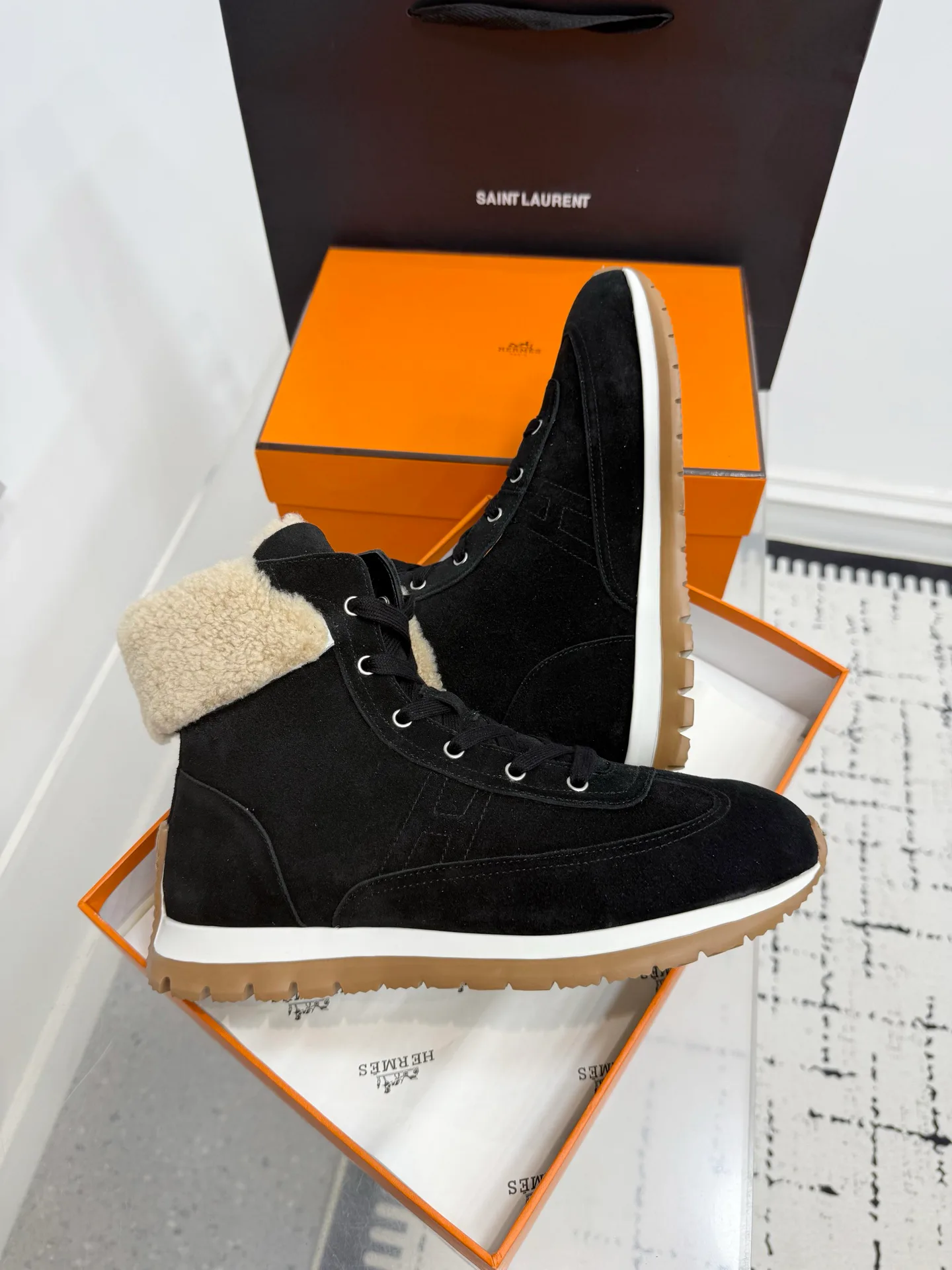 Кроссовки Женские Hermes 406117