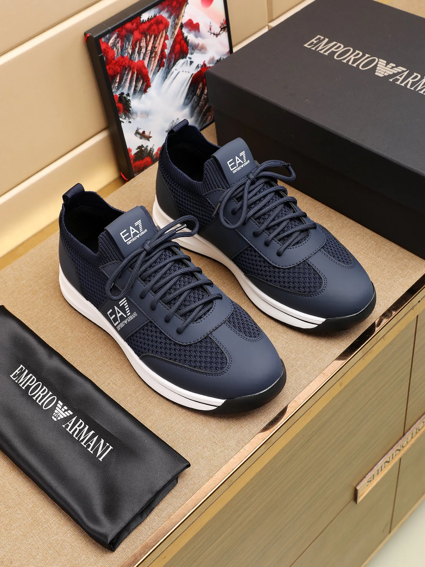 Кроссовки Мужские Armani 13249518