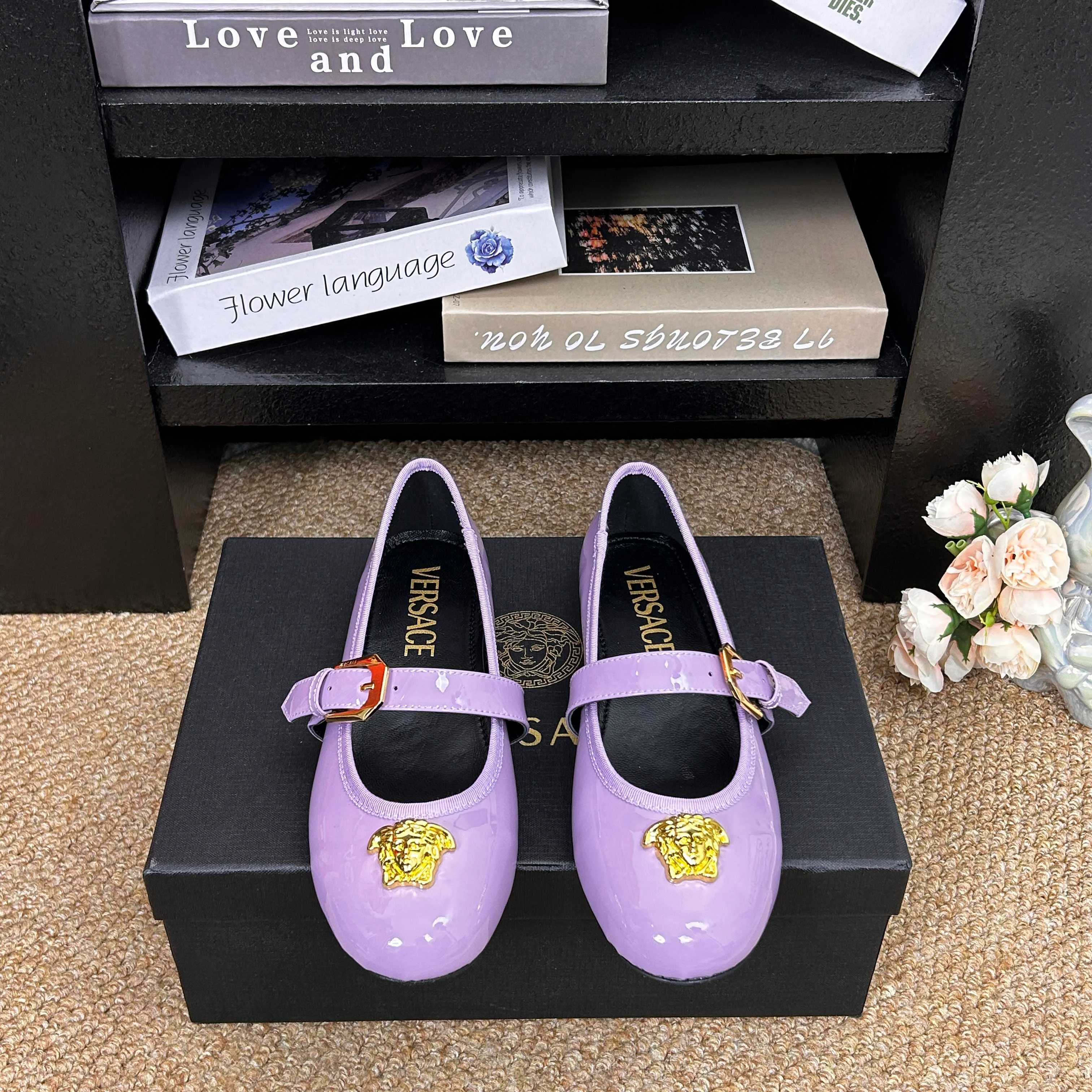 Балетки Женские Versace 9633232