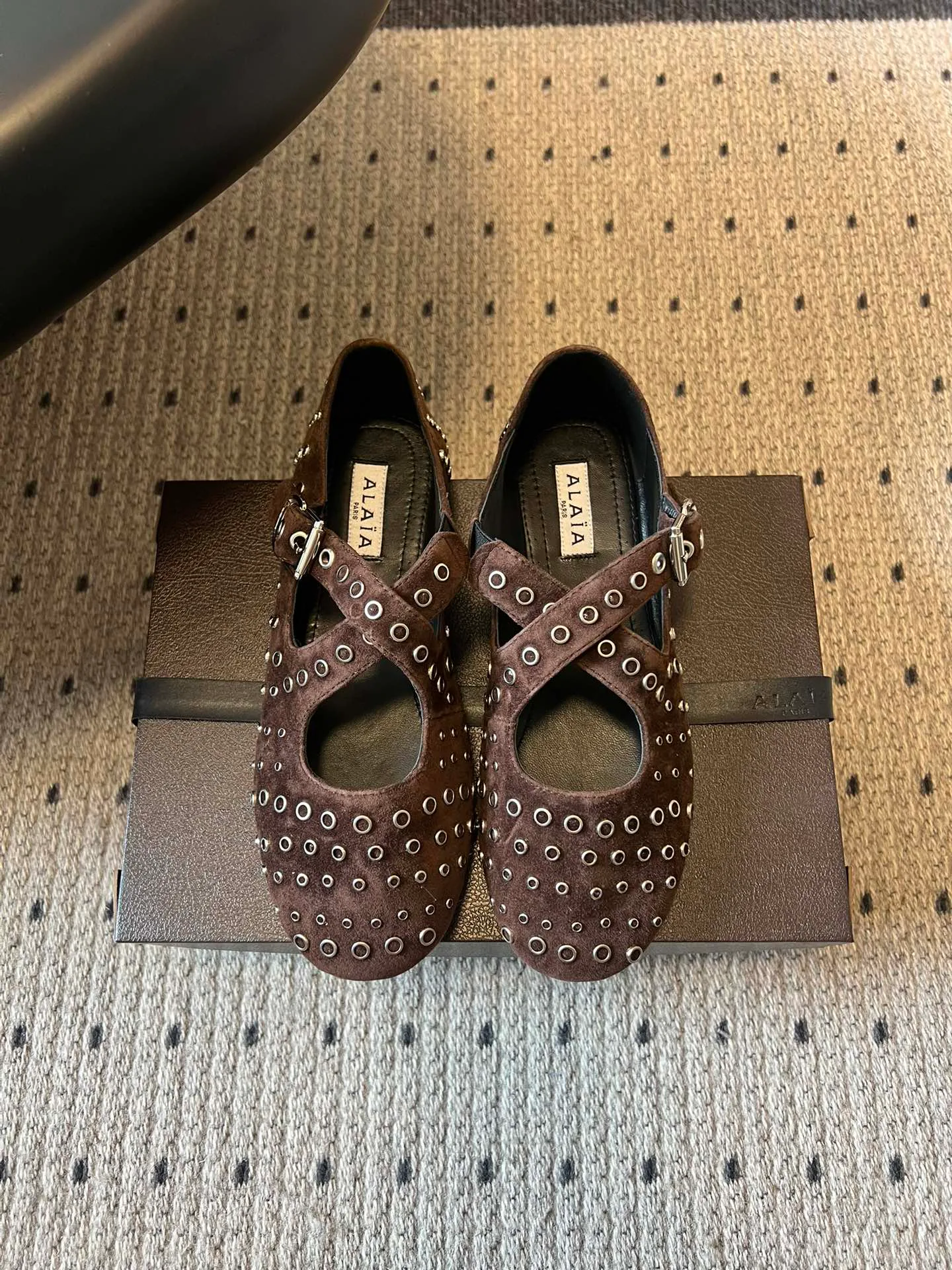 Балетки Женские Alaia 2387661