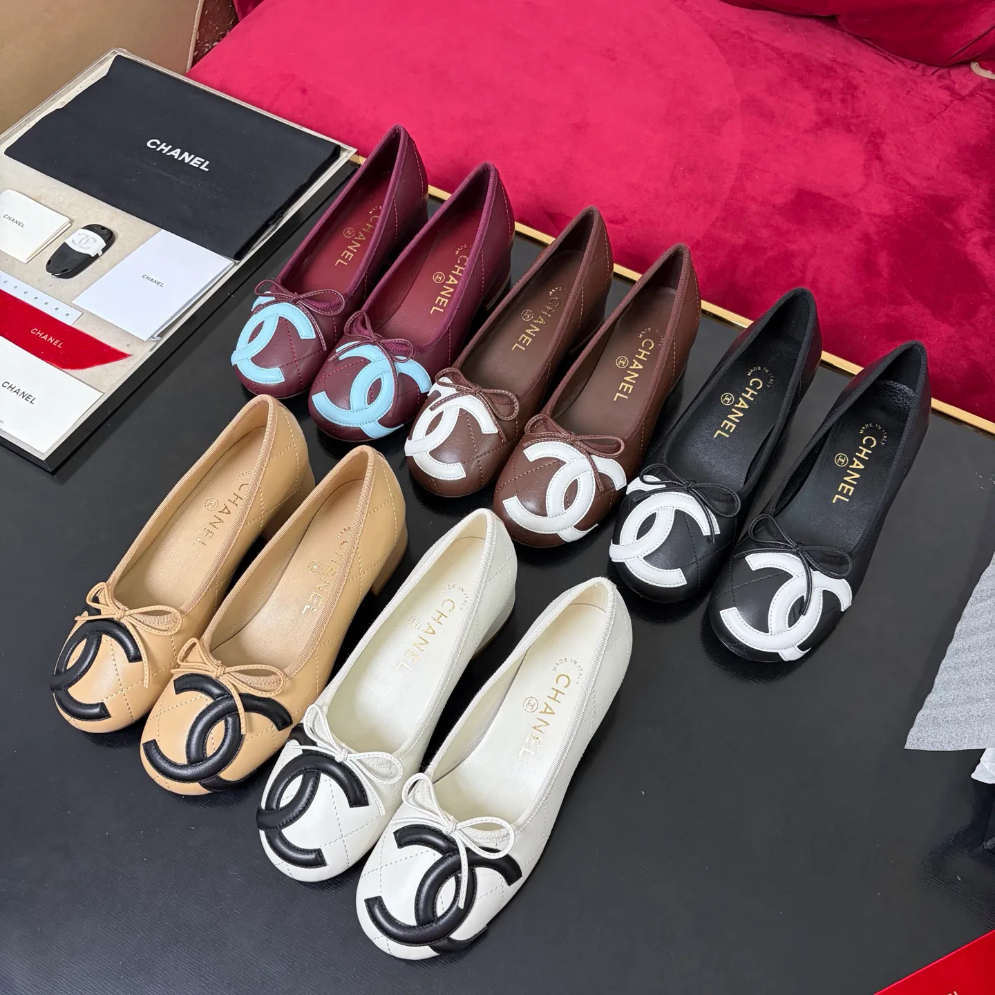 Балетки Женские Chanel 18725821