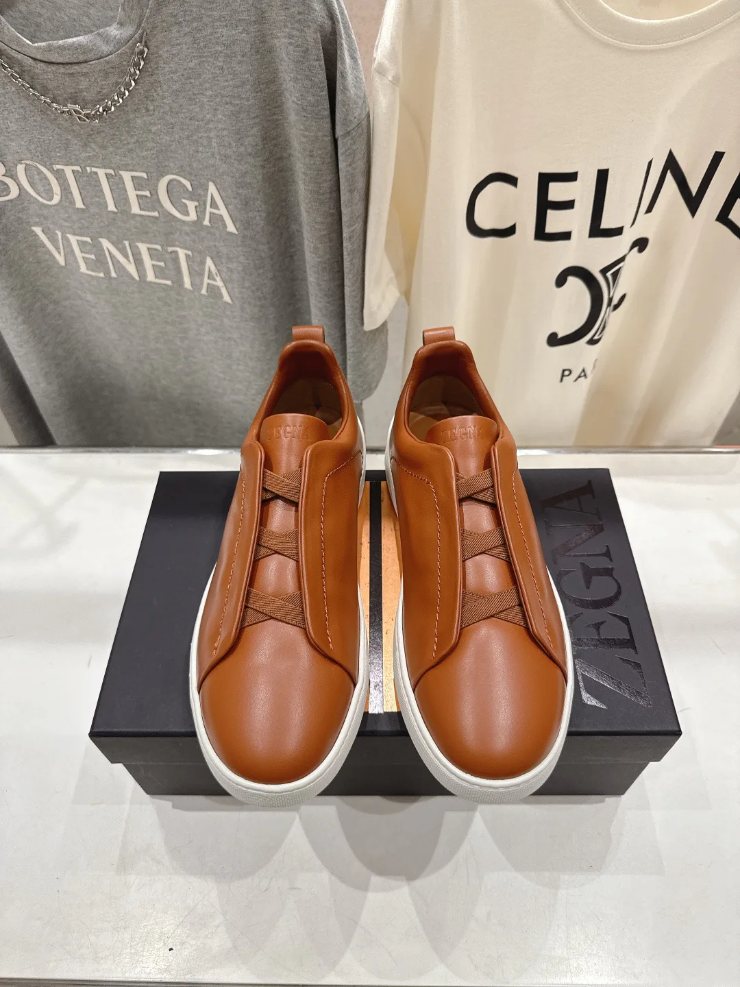 Слипоны Мужские Zegna 1293767