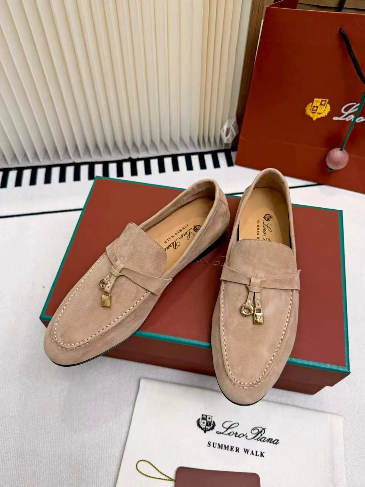 Лоферы И Мокасины Женские Loro Piana 17957161
