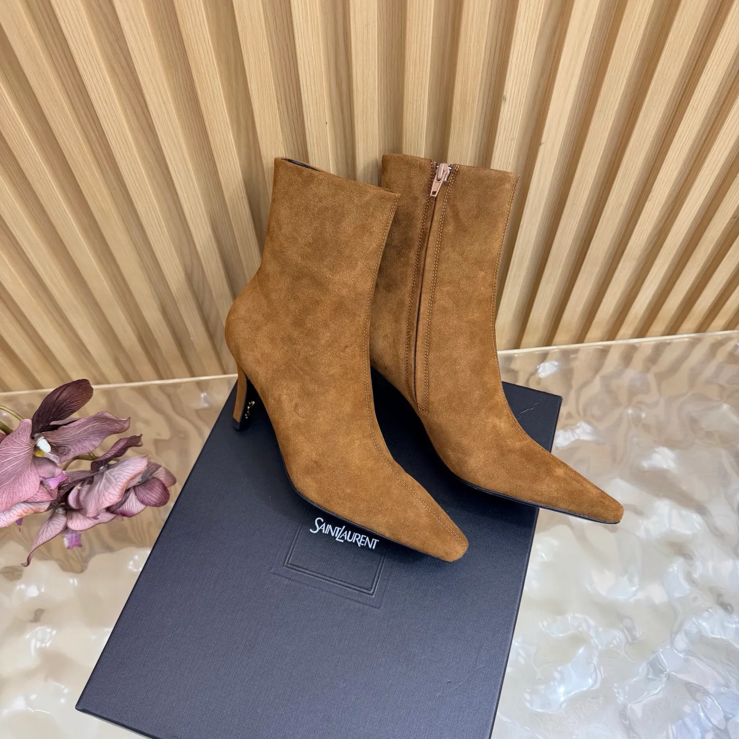 Ботильоны Женские Saint Laurent 18764199