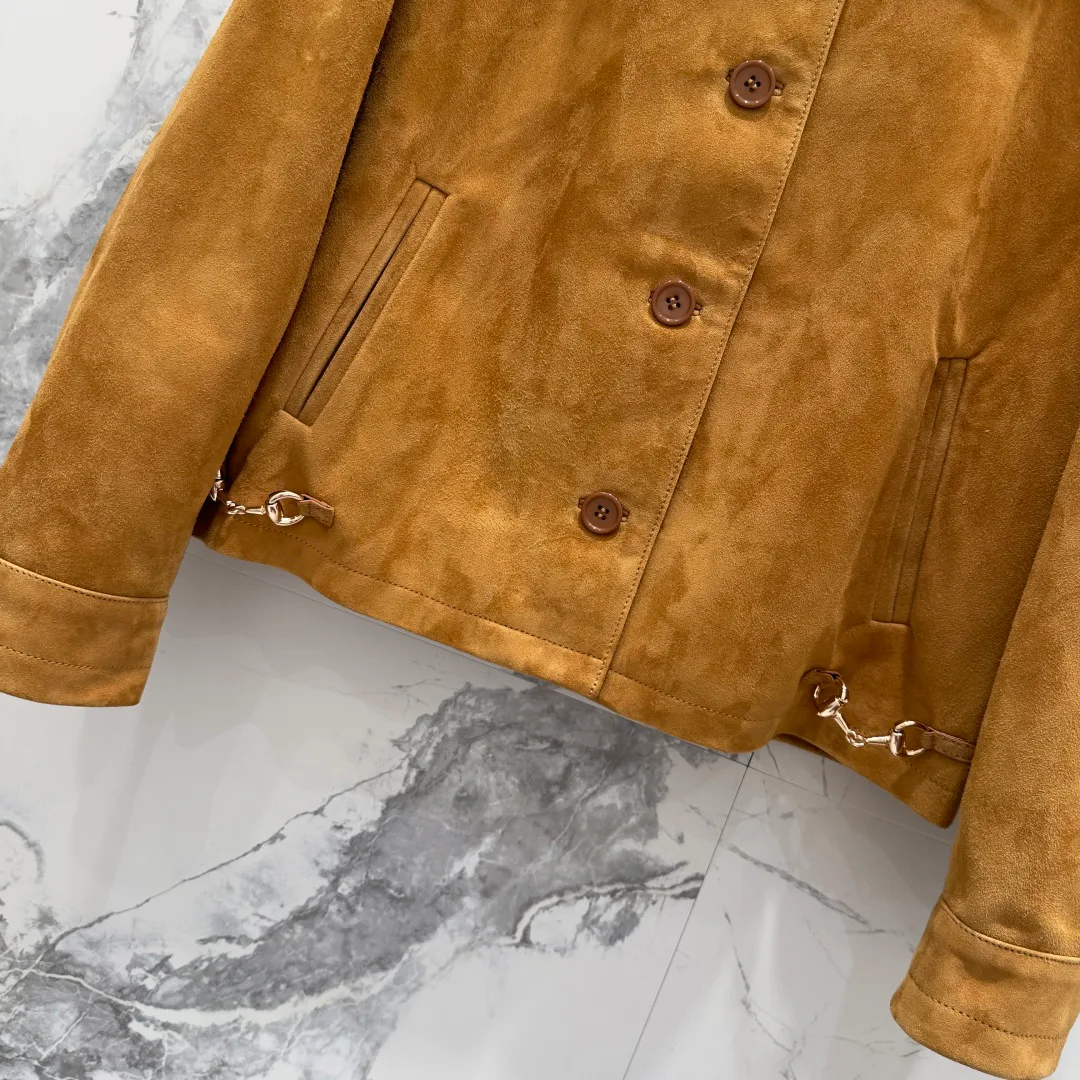 Кожаные Куртки И Дублёнки Женские Gucci 10387504