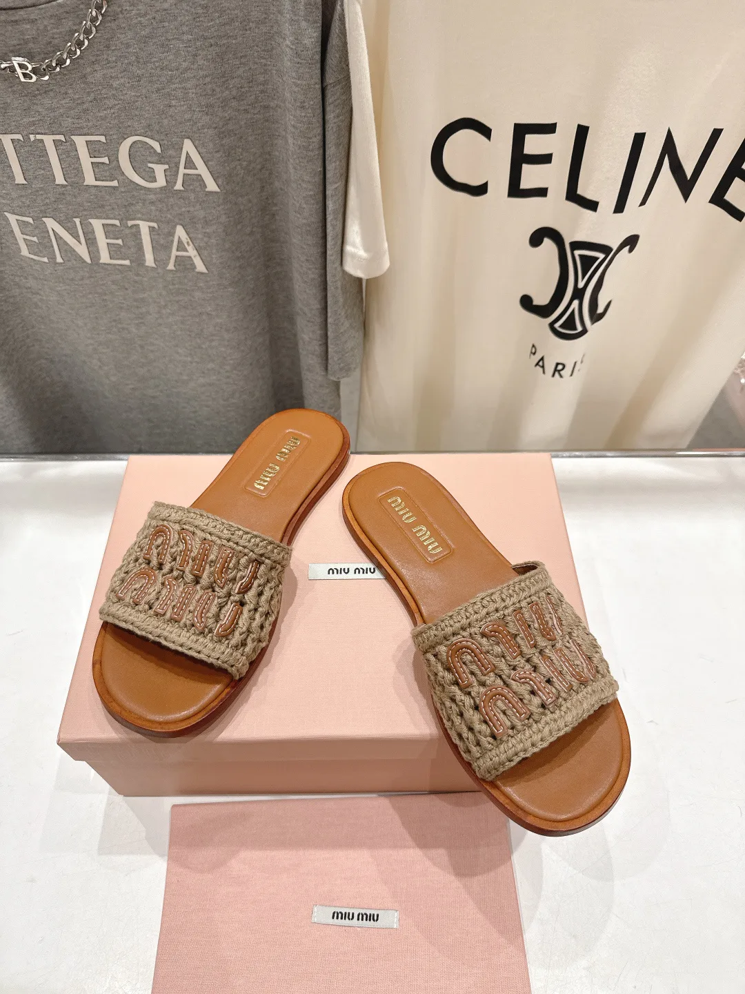 Сандалии Женские Miu Miu 3380419