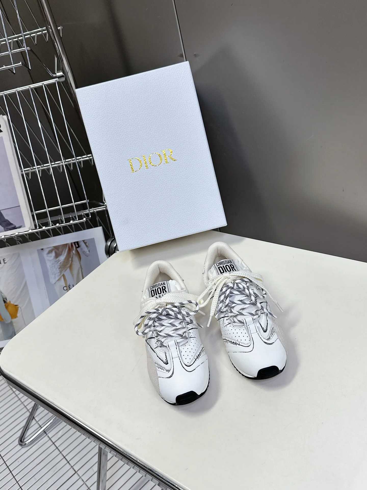 Кроссовки Женские Christian Dior 20802